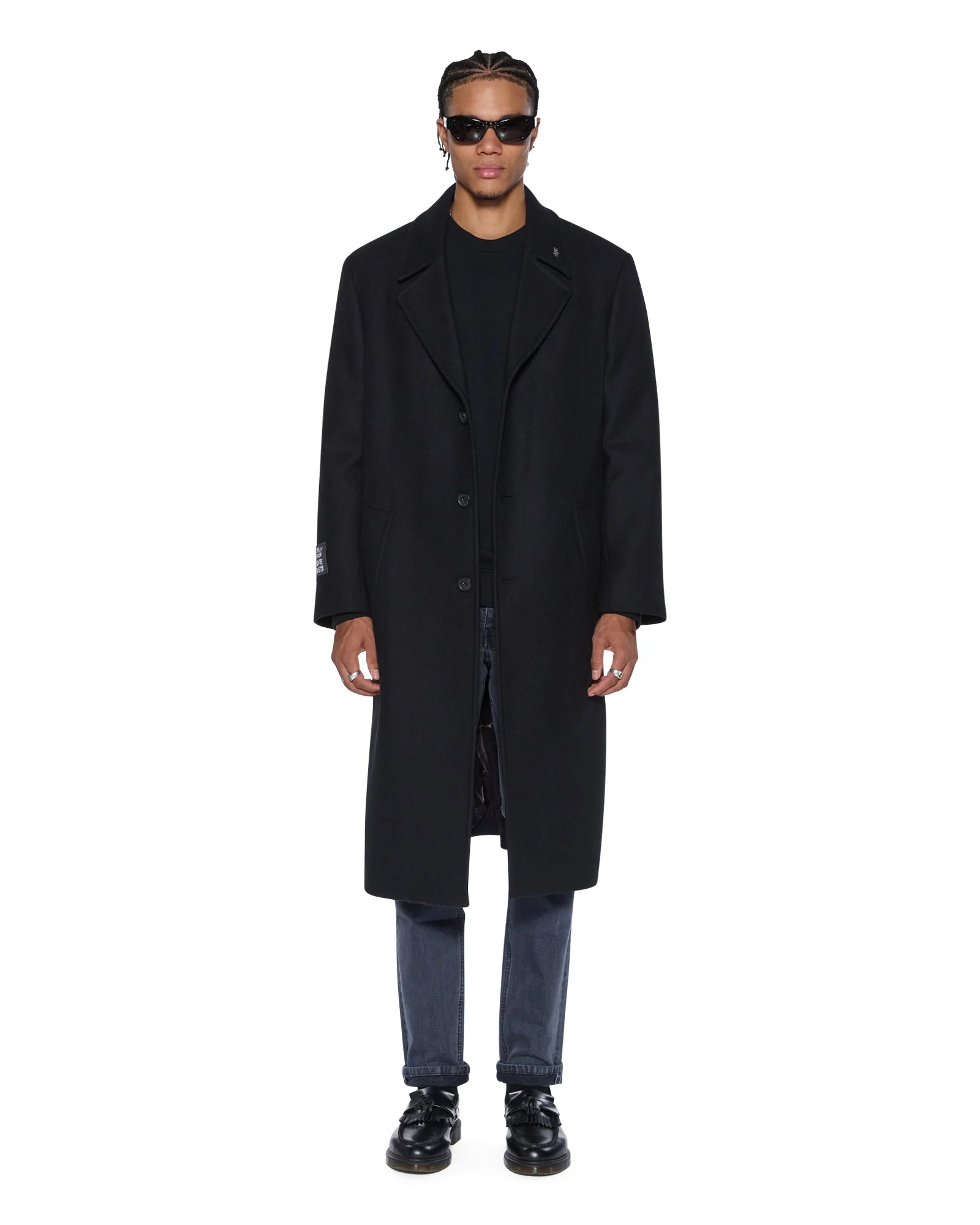 REDEMPTION WOOL COAT BLACK - Image 4