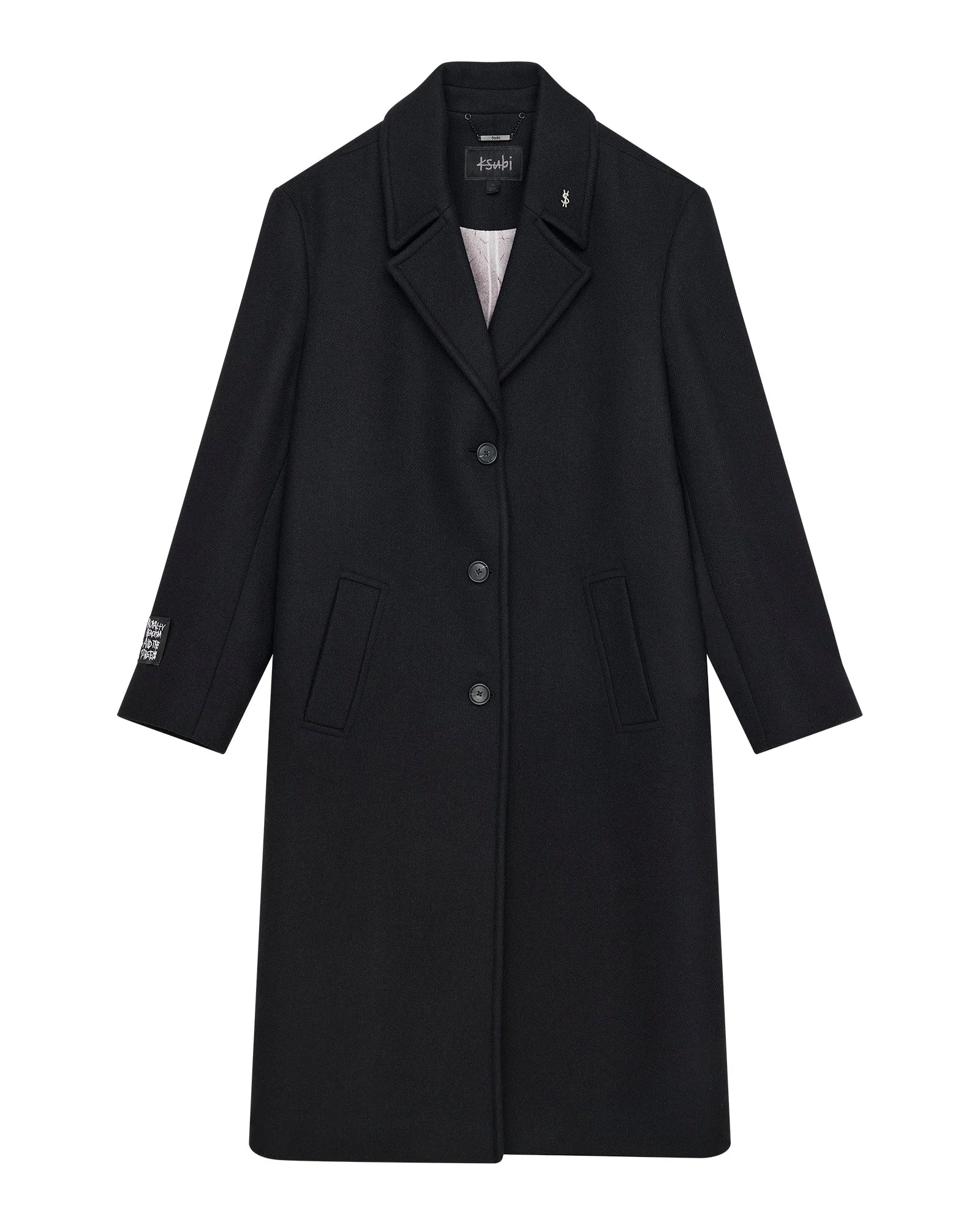 REDEMPTION WOOL COAT BLACK - Image 5