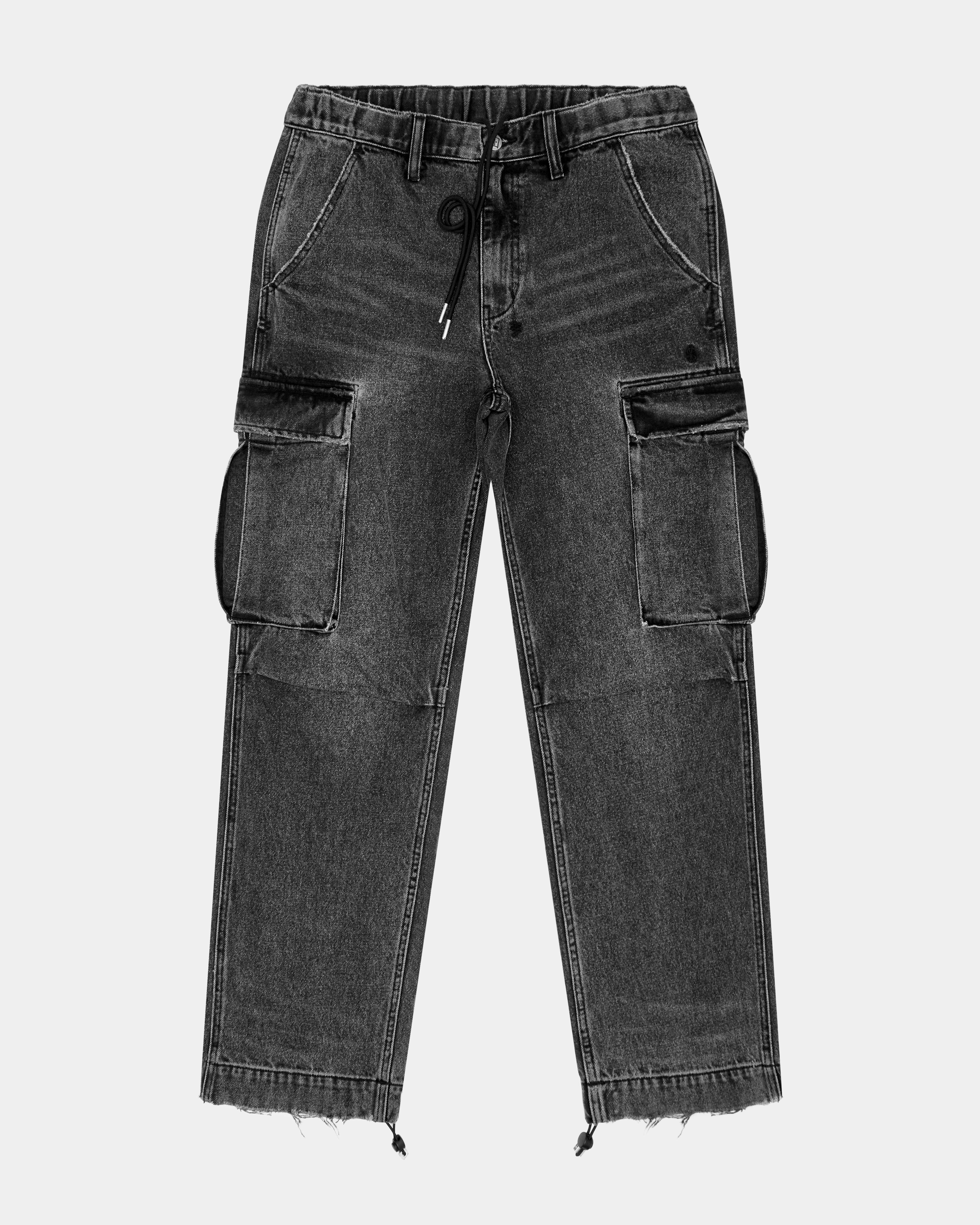 RIOT CARGO PANT ANGST BLACK - Image 5