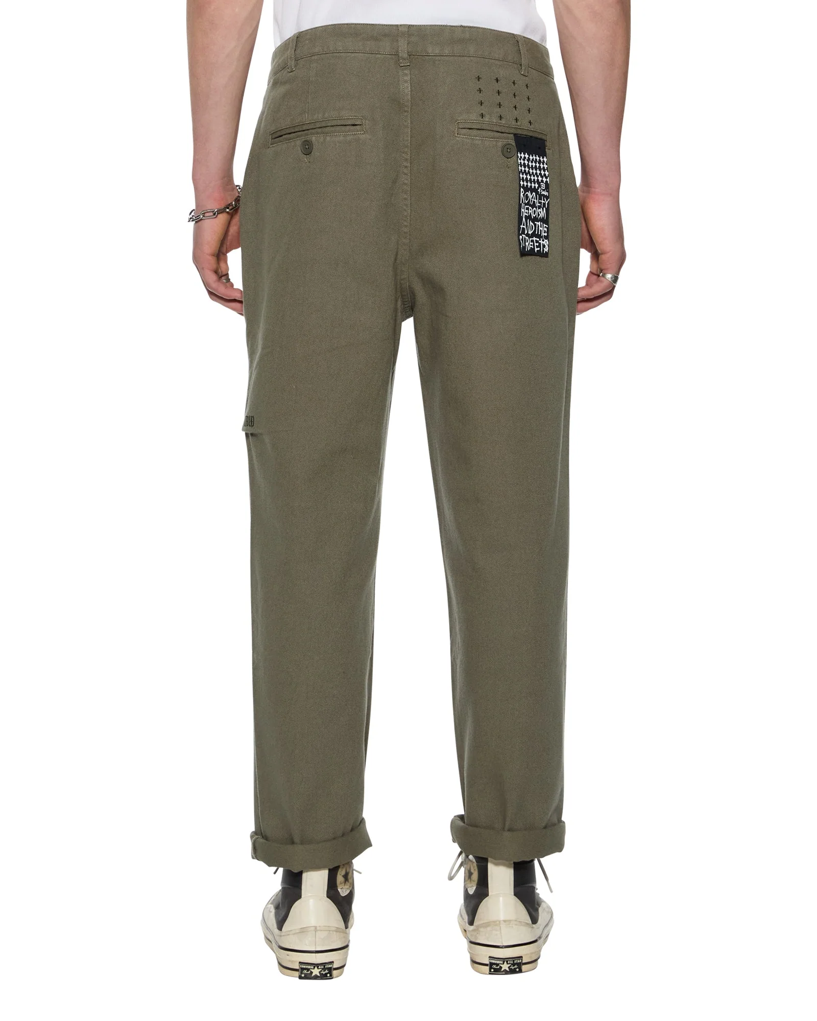 RIVAL CHINO TROUSER KHAKI - Image 7