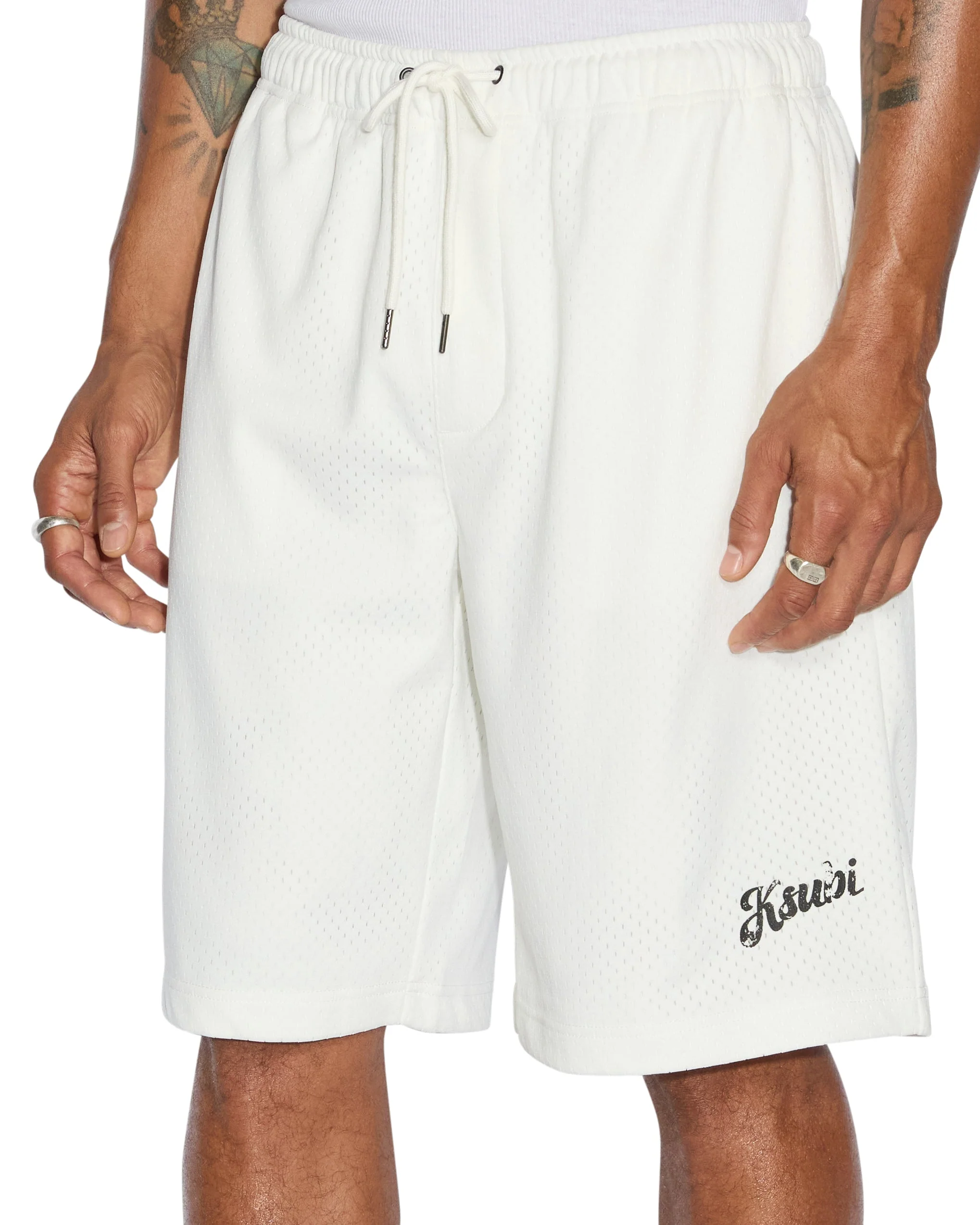 ROLL MESH SHORT WHITE - Image 2