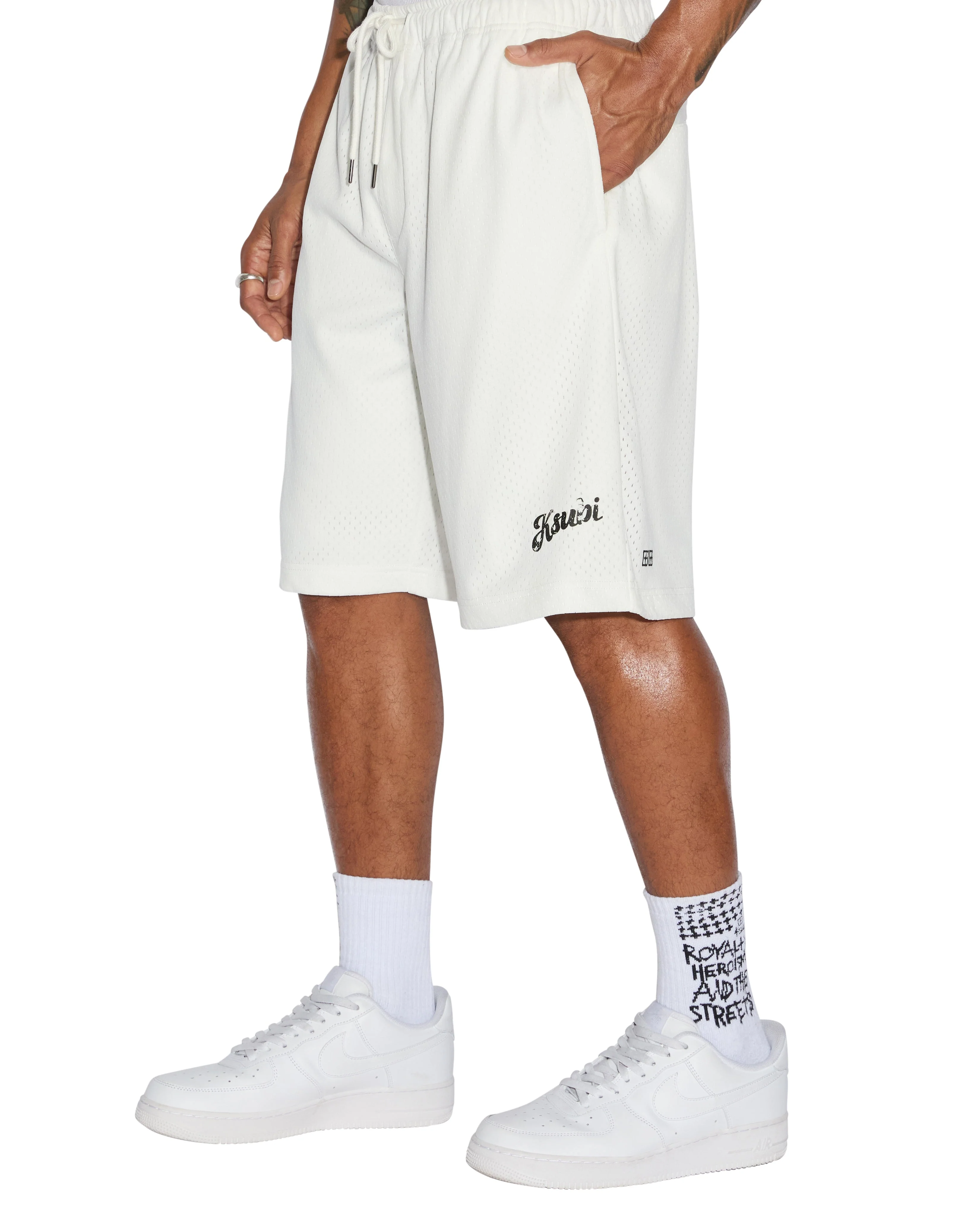 ROLL MESH SHORT WHITE - Image 3