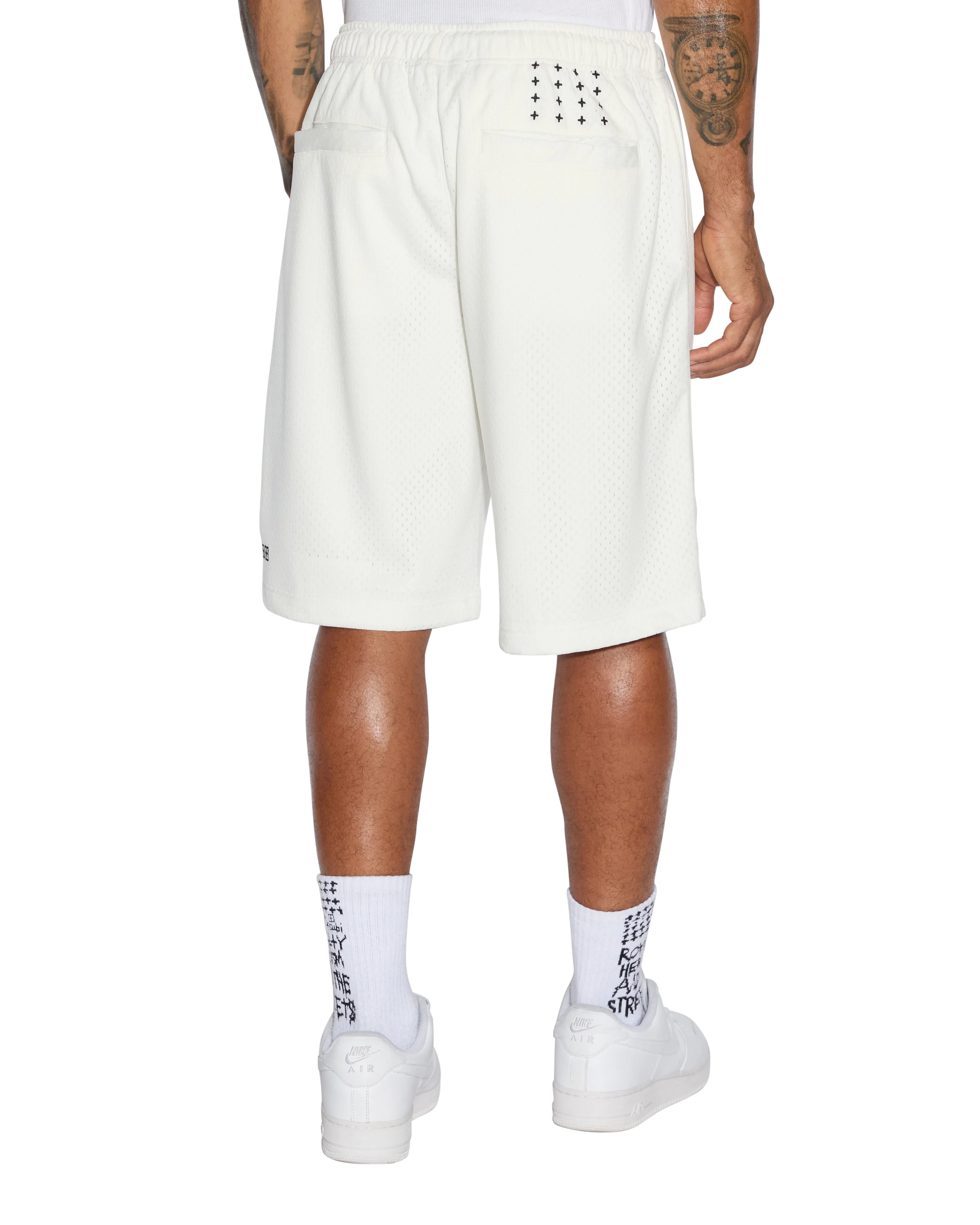 ROLL MESH SHORT WHITE - Image 4