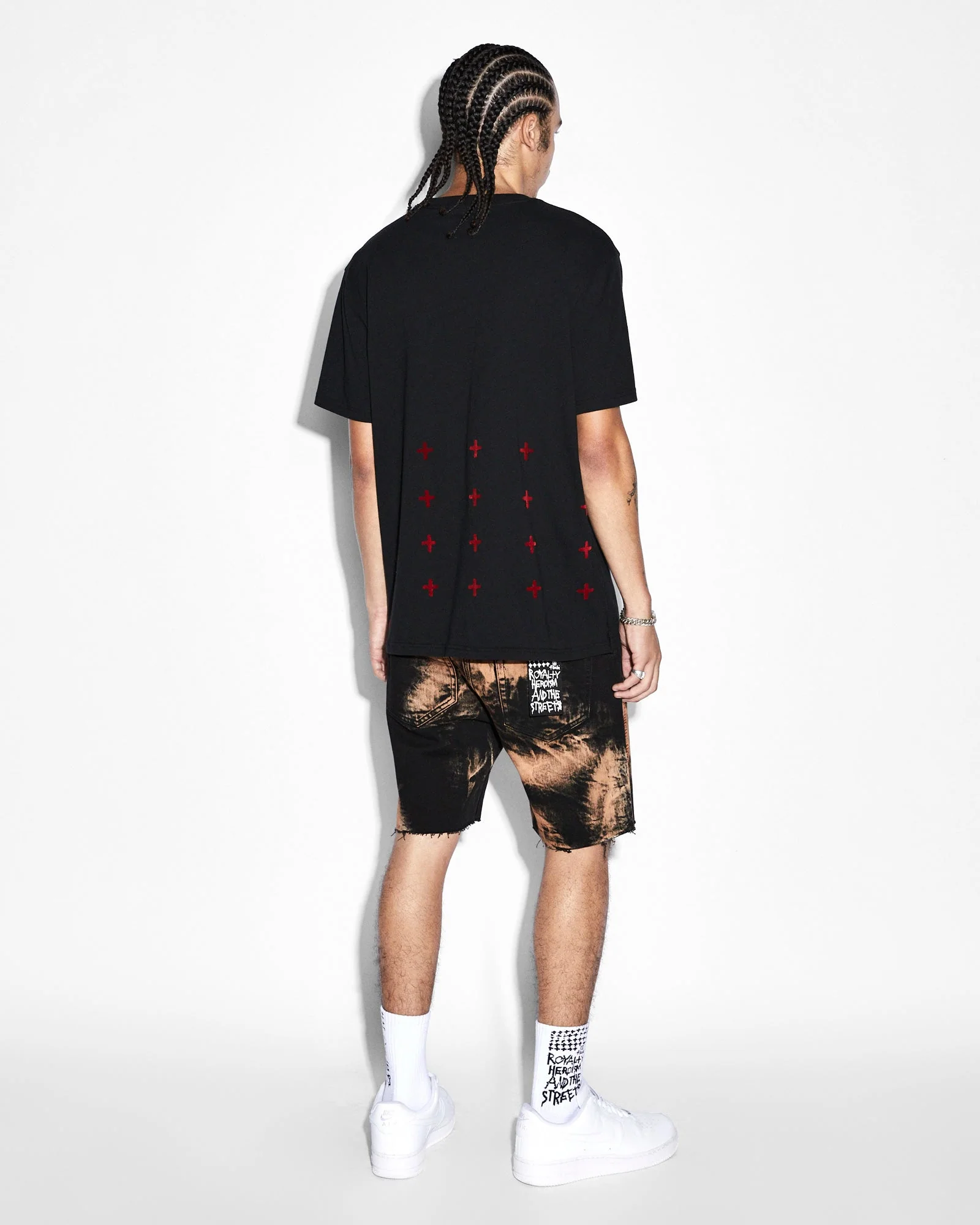 ROSE GARDEN KASH SS TEE JET BLACK - Image 4