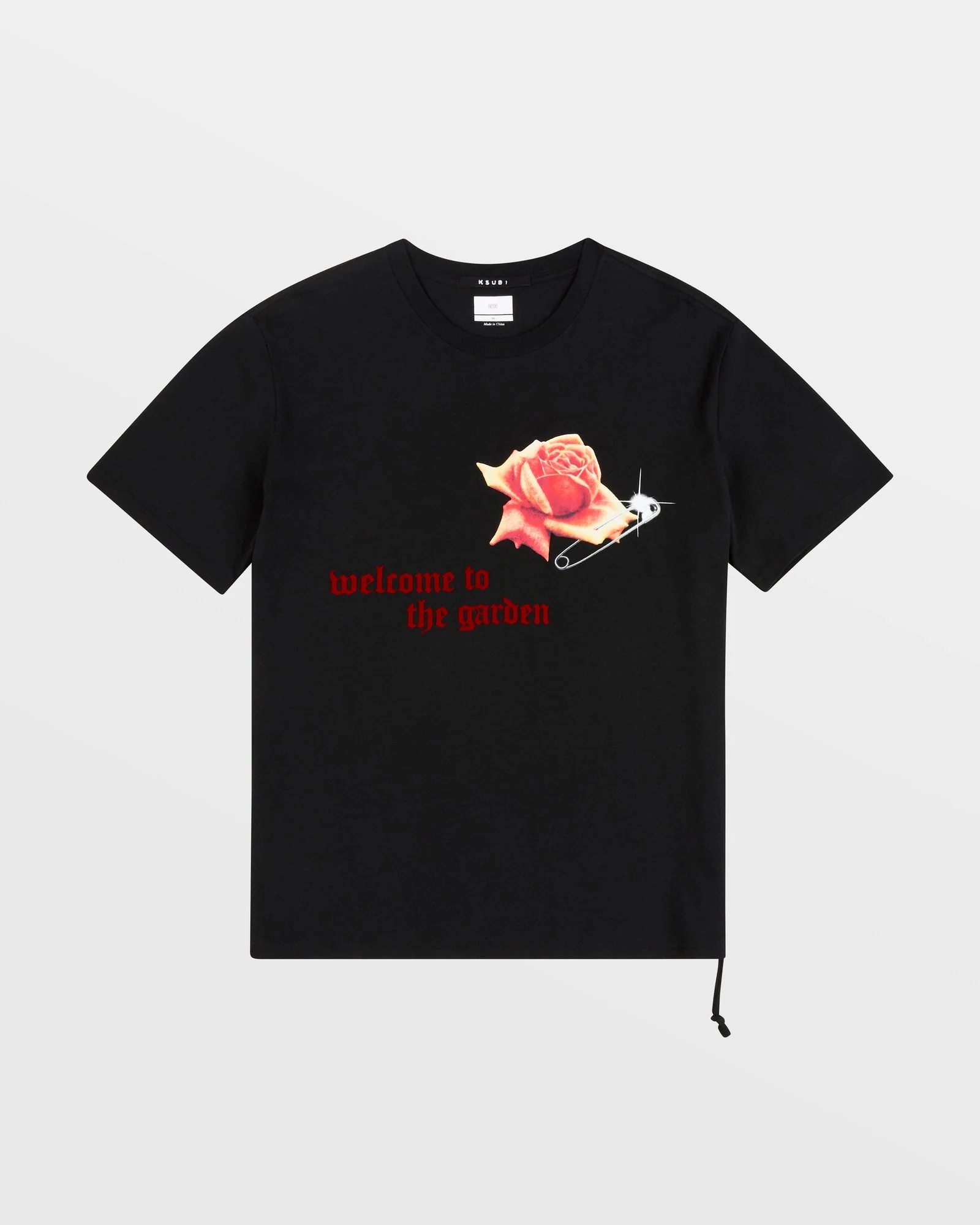 ROSE GARDEN KASH SS TEE JET BLACK - Image 5
