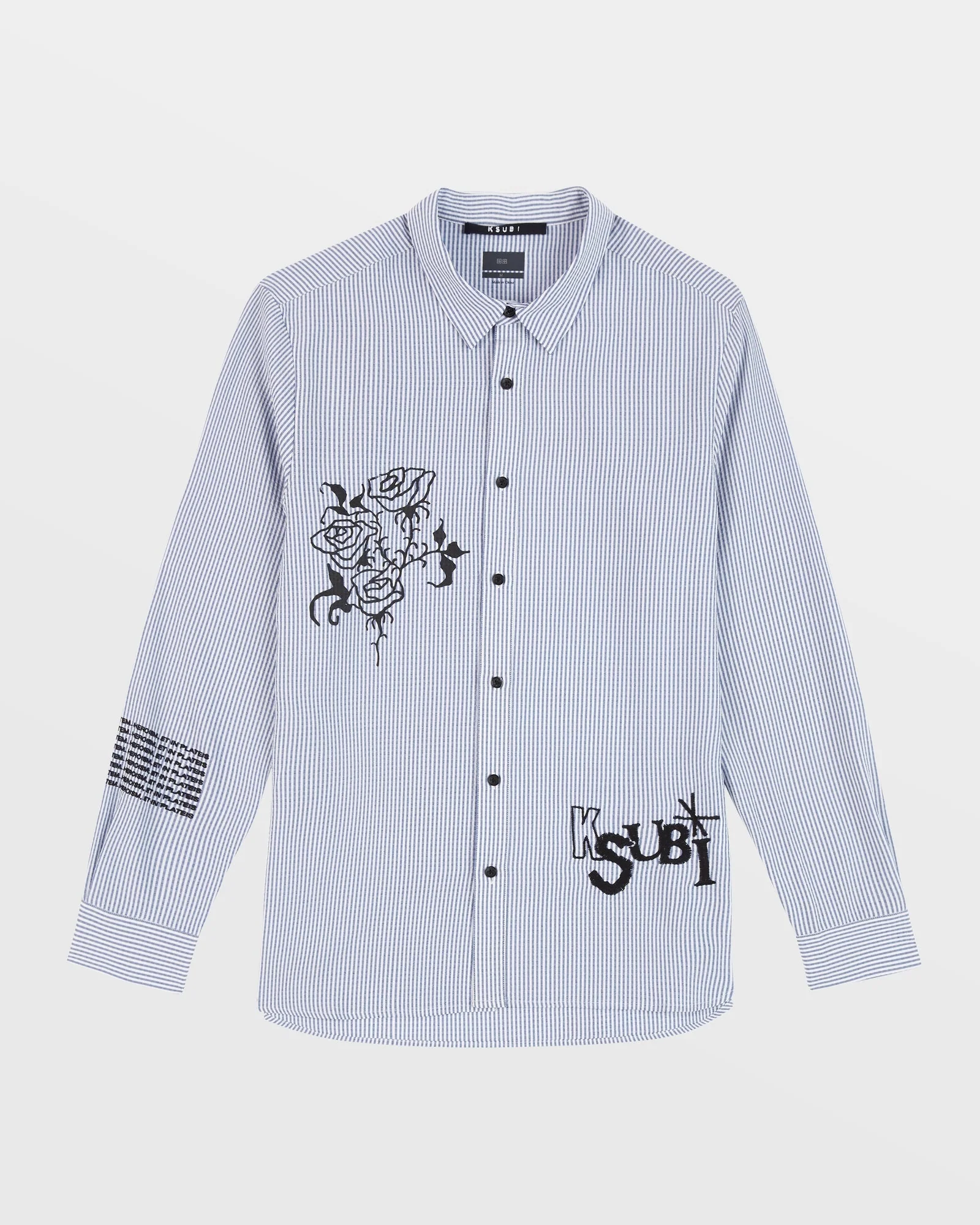 ROSE VOLTAGE LS SHIRT BLUE STR - Image 6