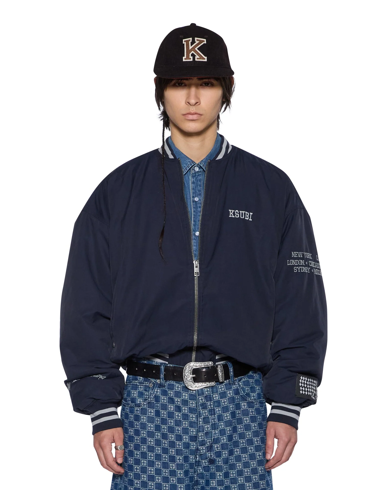 ROYALTY MA-1 BOMBER NAVY - Image 3
