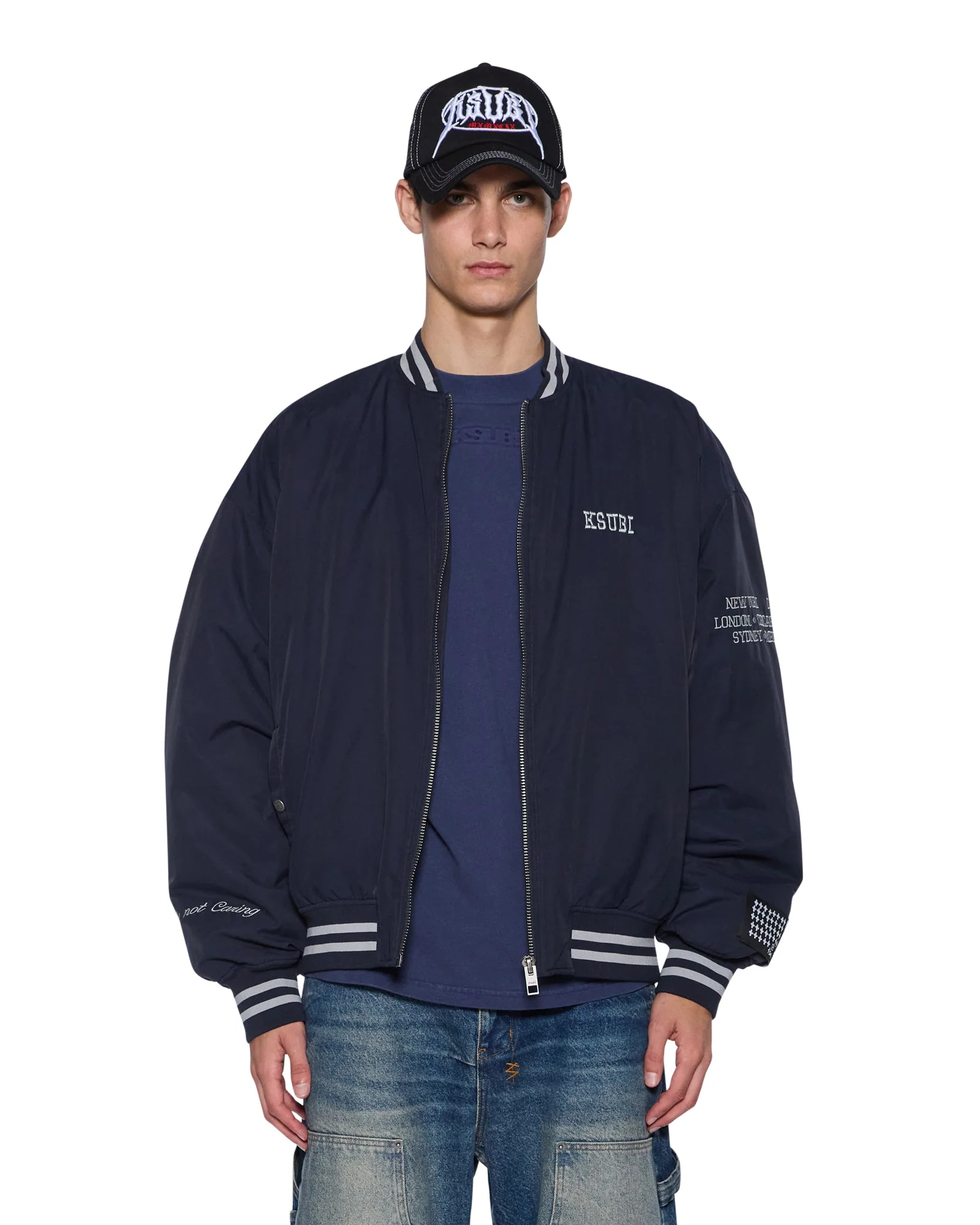 ROYALTY MA-1 BOMBER NAVY - Image 4