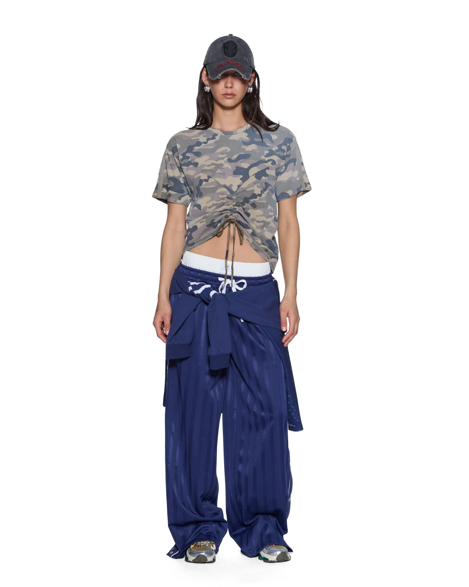 RUCHED EVERYDAY SS TEE CAMO - Image 2