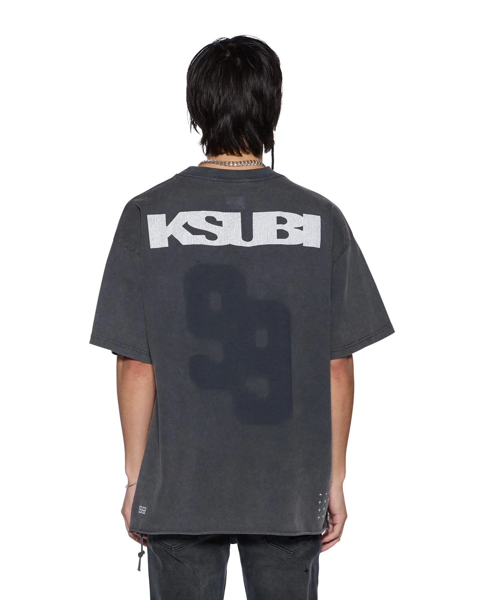 RUGGED EKCESS SS TEE BLASTED BLACK