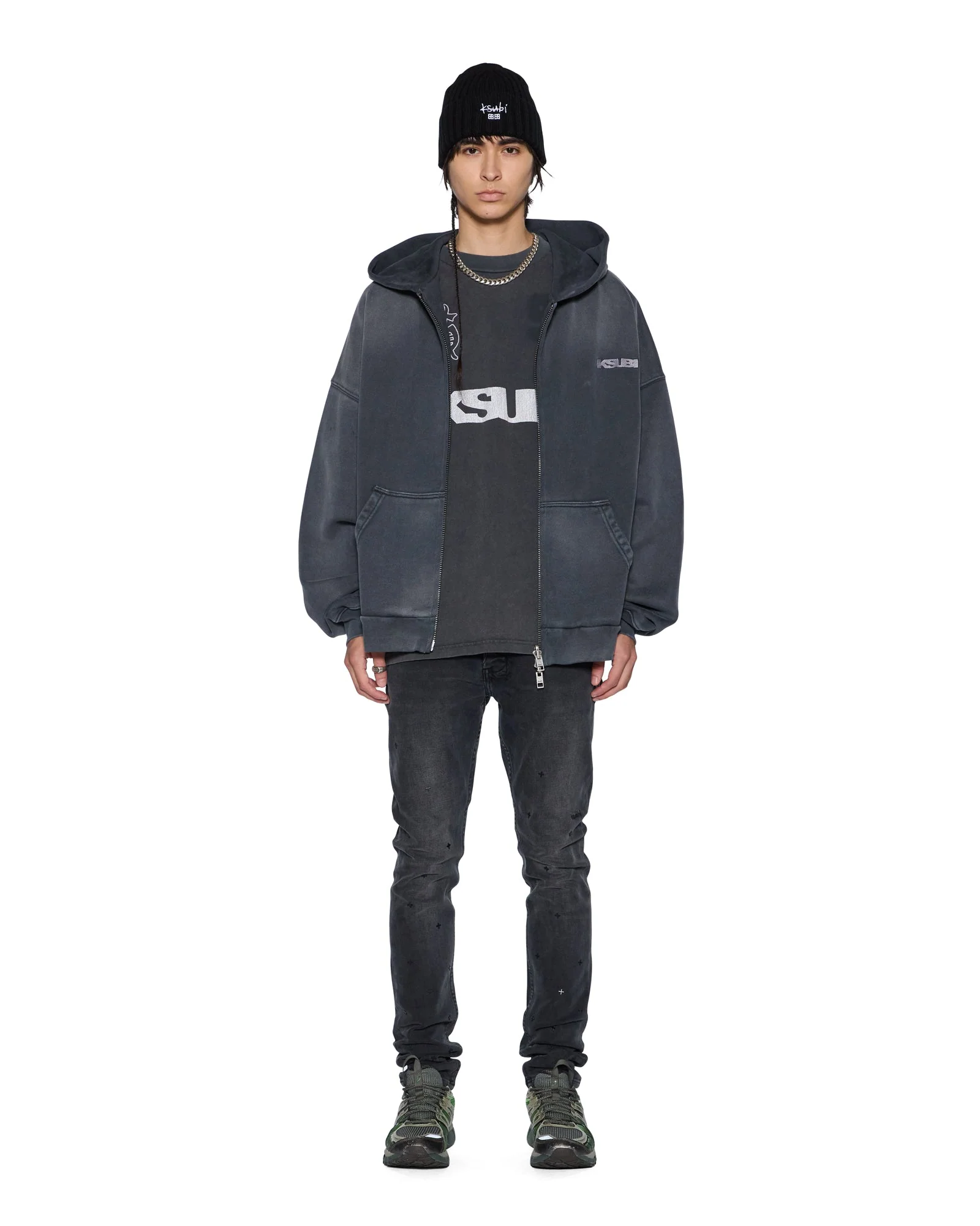RUGGED EKCESS SS TEE BLASTED BLACK - Image 3