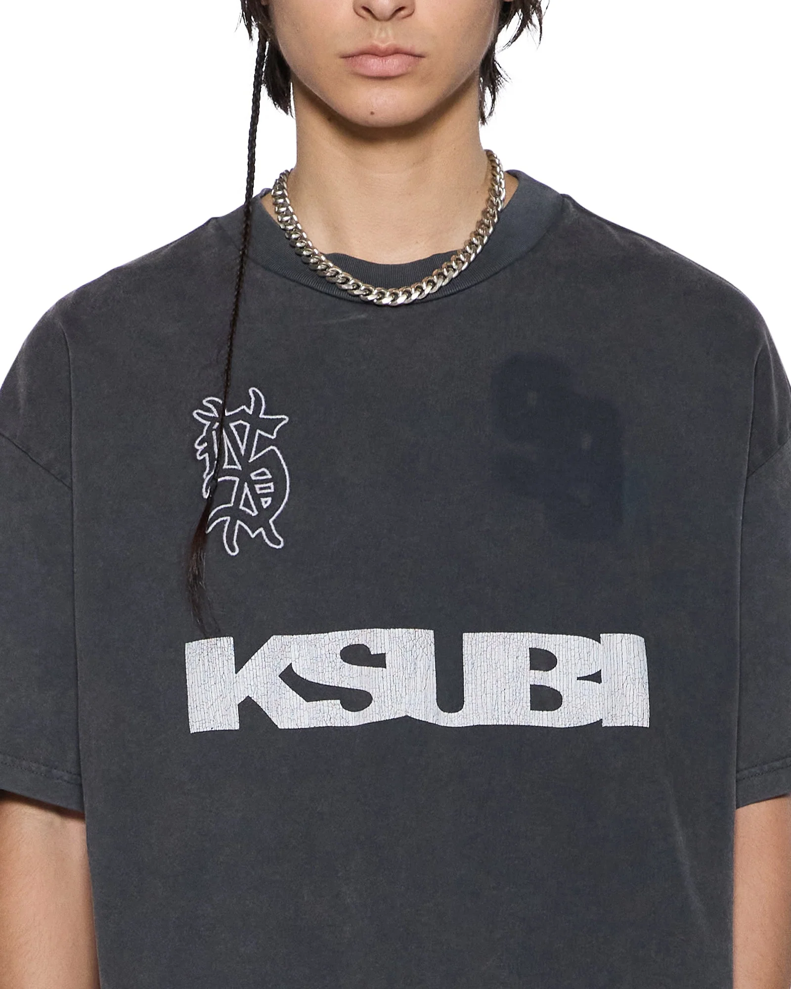 RUGGED EKCESS SS TEE BLASTED BLACK - Image 4