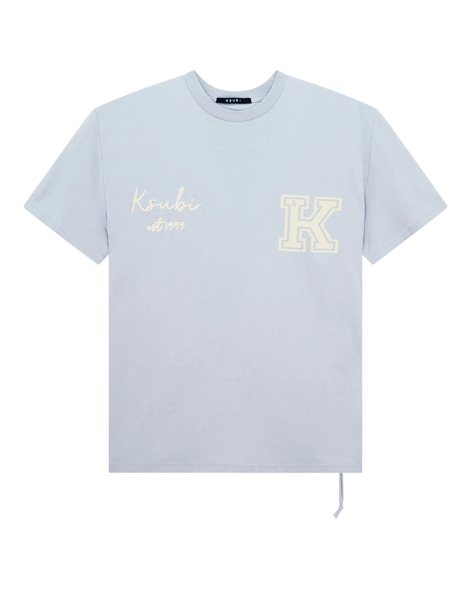 SALUD BIGGIE SS TEE BLUE MIST - Image 7