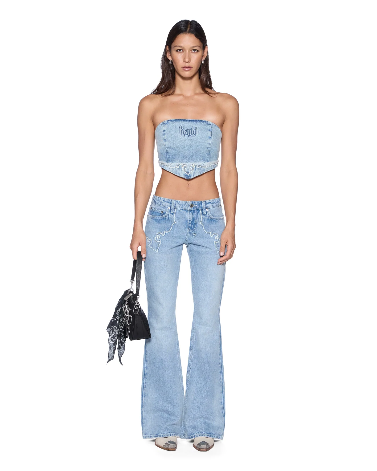 SCARF TOP KRYSTAL WESTERN - Image 3