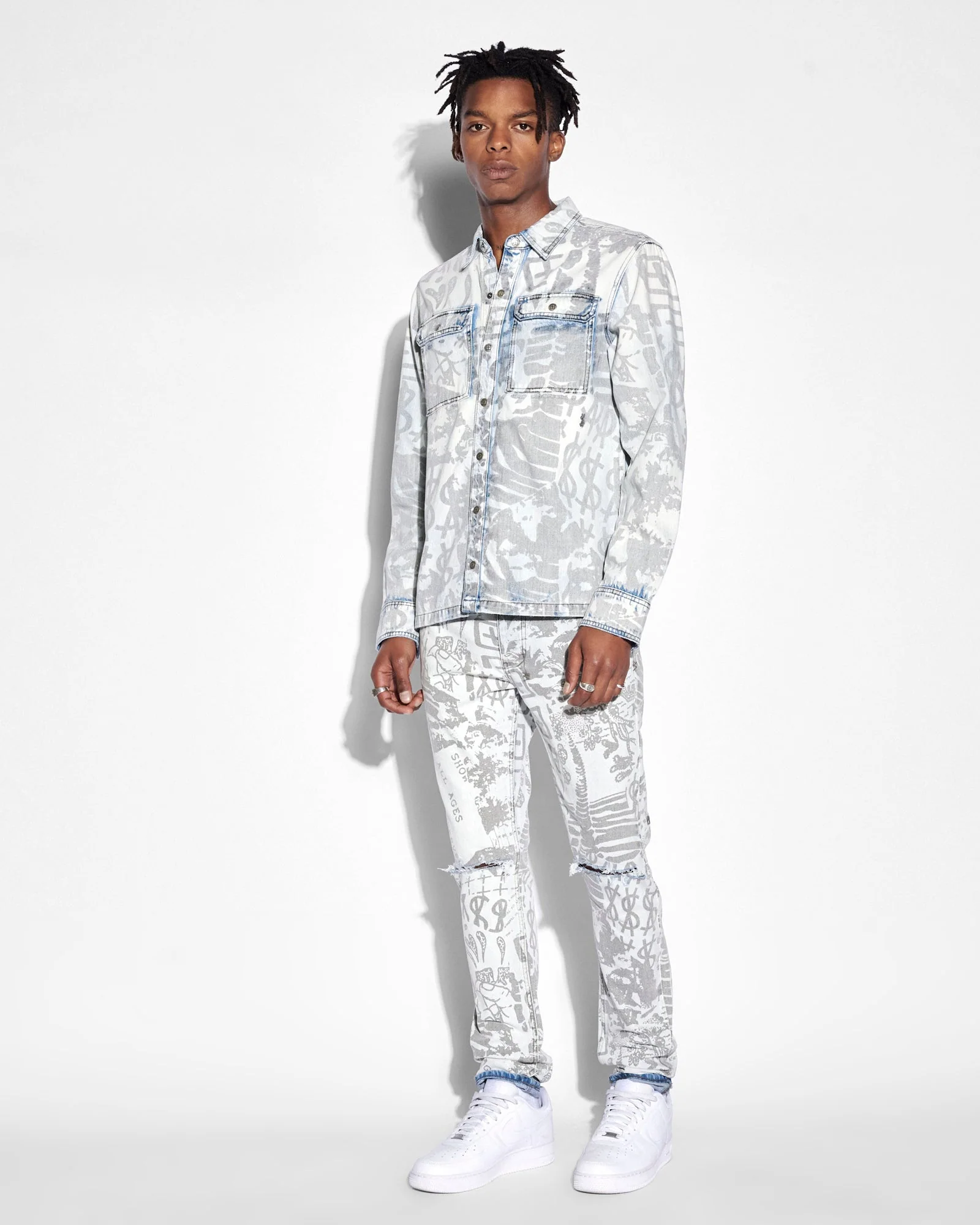 SCORPIO LS SHIRT KOLLAGE ICEY - Image 3