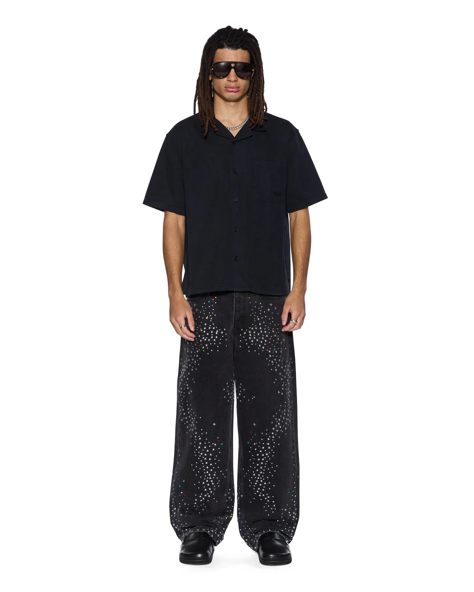 SERPENT DINER SS SHIRT BLACK - Image 2