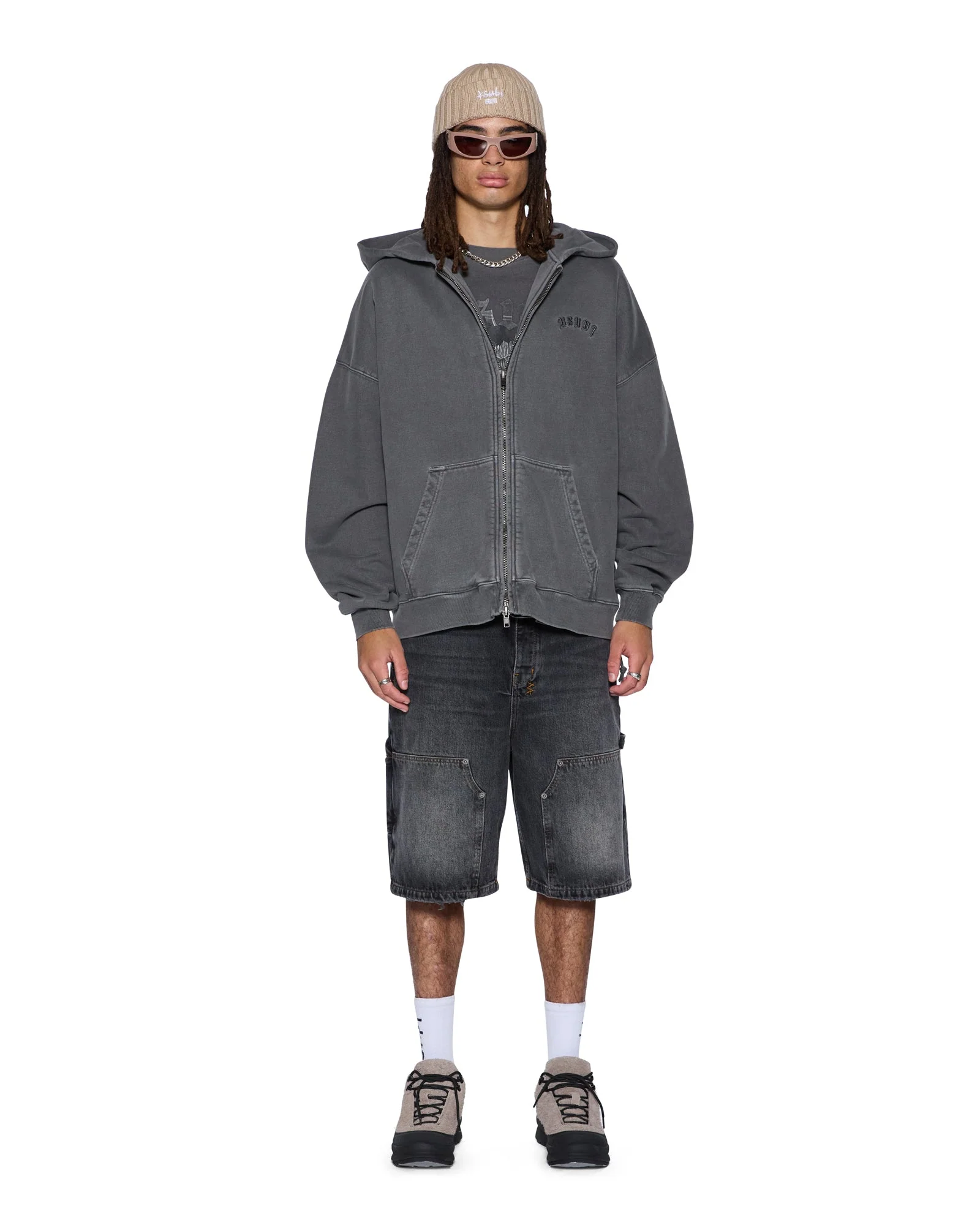 SERPENT EKCESS HOODIE FADED BLACK - Image 3