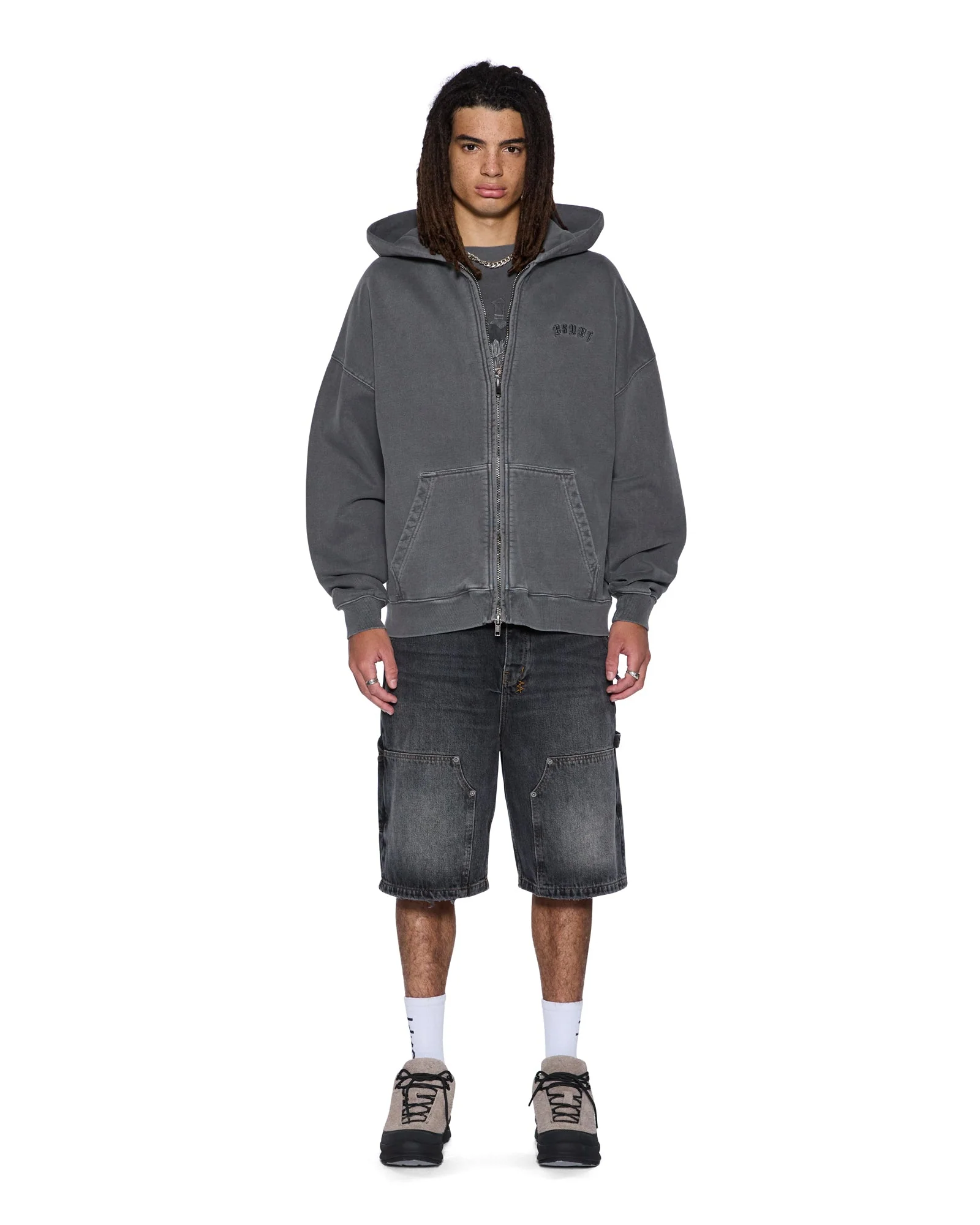 SERPENT EKCESS HOODIE FADED BLACK - Image 4