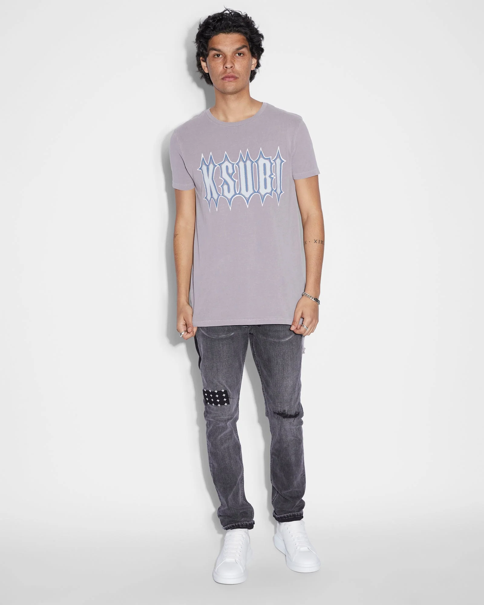 SERRATED SEEING LINES SS TEE SILT - Image 2