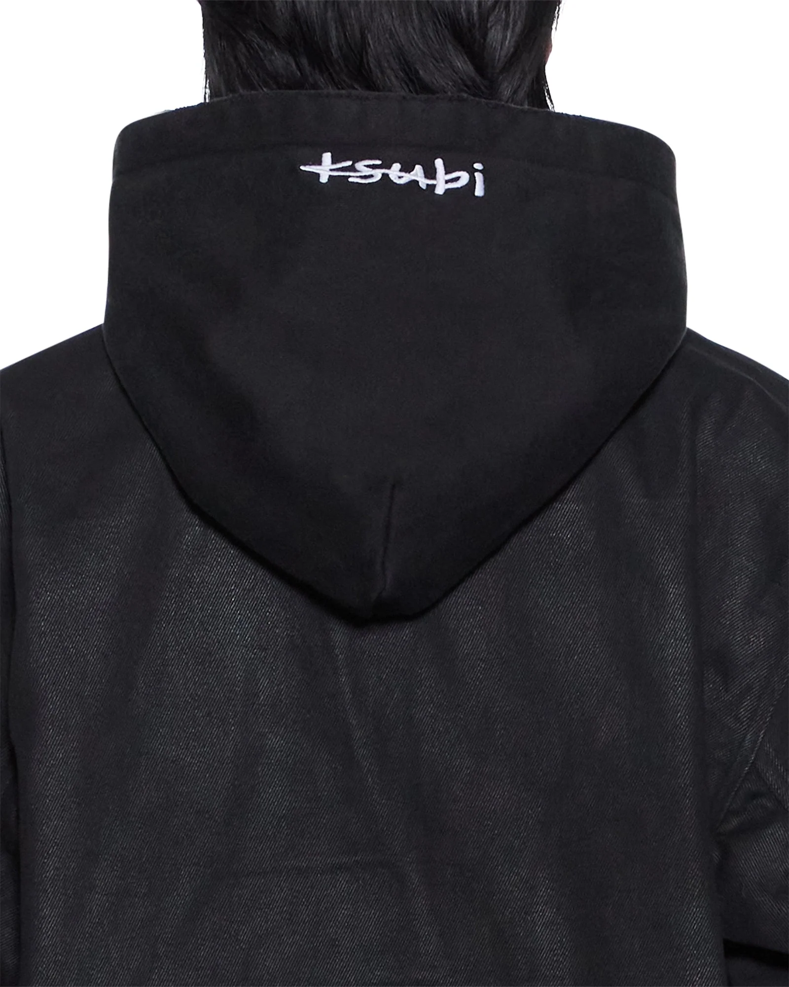SIN CITY PLATED WAXED JACKET BLACK - Image 3