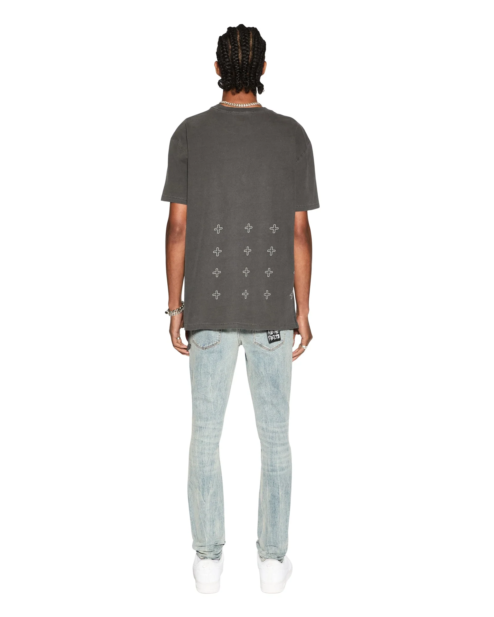 SKULL BIGGIE SS TEE FADED BLACK - Image 4