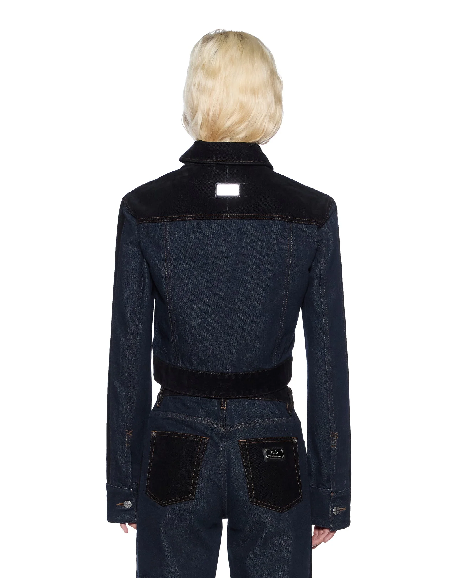 SLIM TRUCKER JACKET VIXEN SPLICED - Image 2