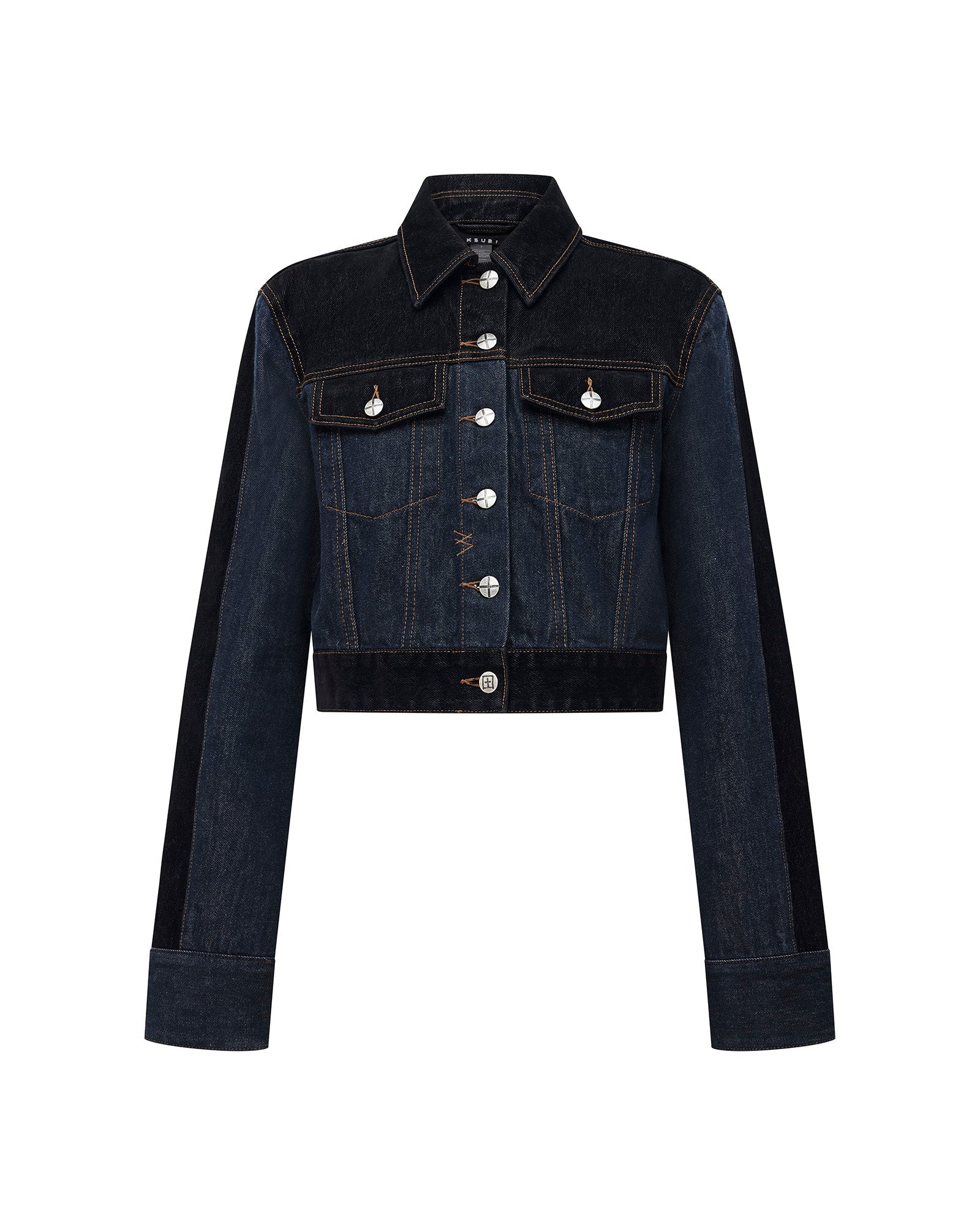 SLIM TRUCKER JACKET VIXEN SPLICED - Image 5