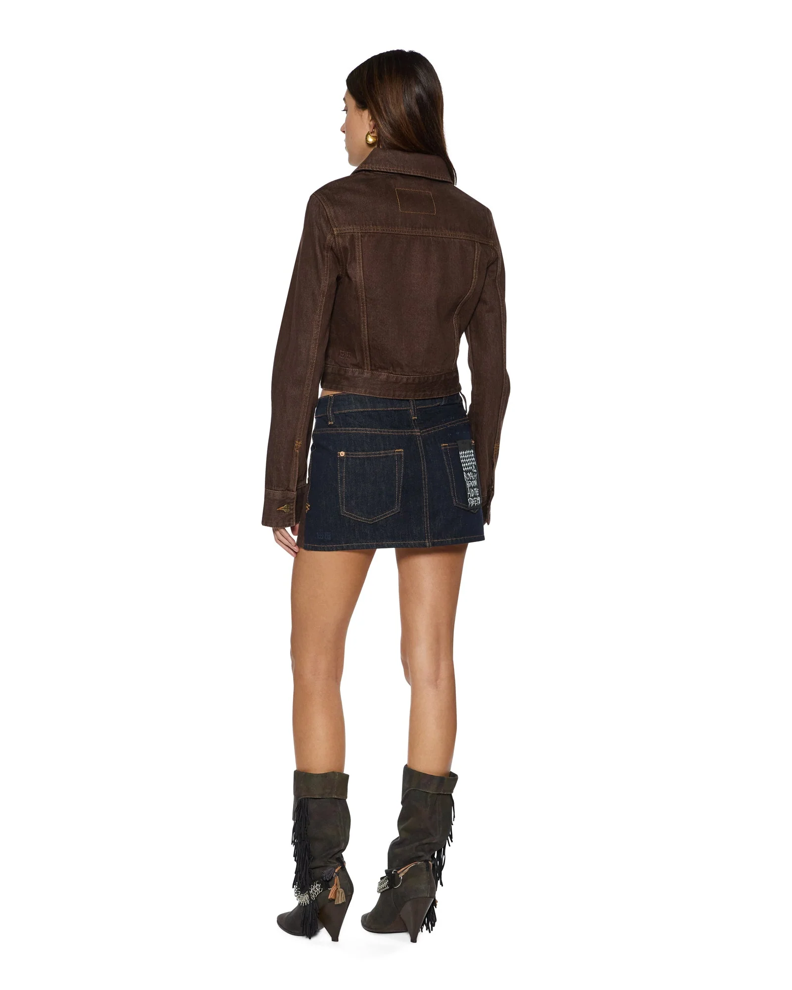 SLIM TRUCKER SADDLE BROWN - Image 7