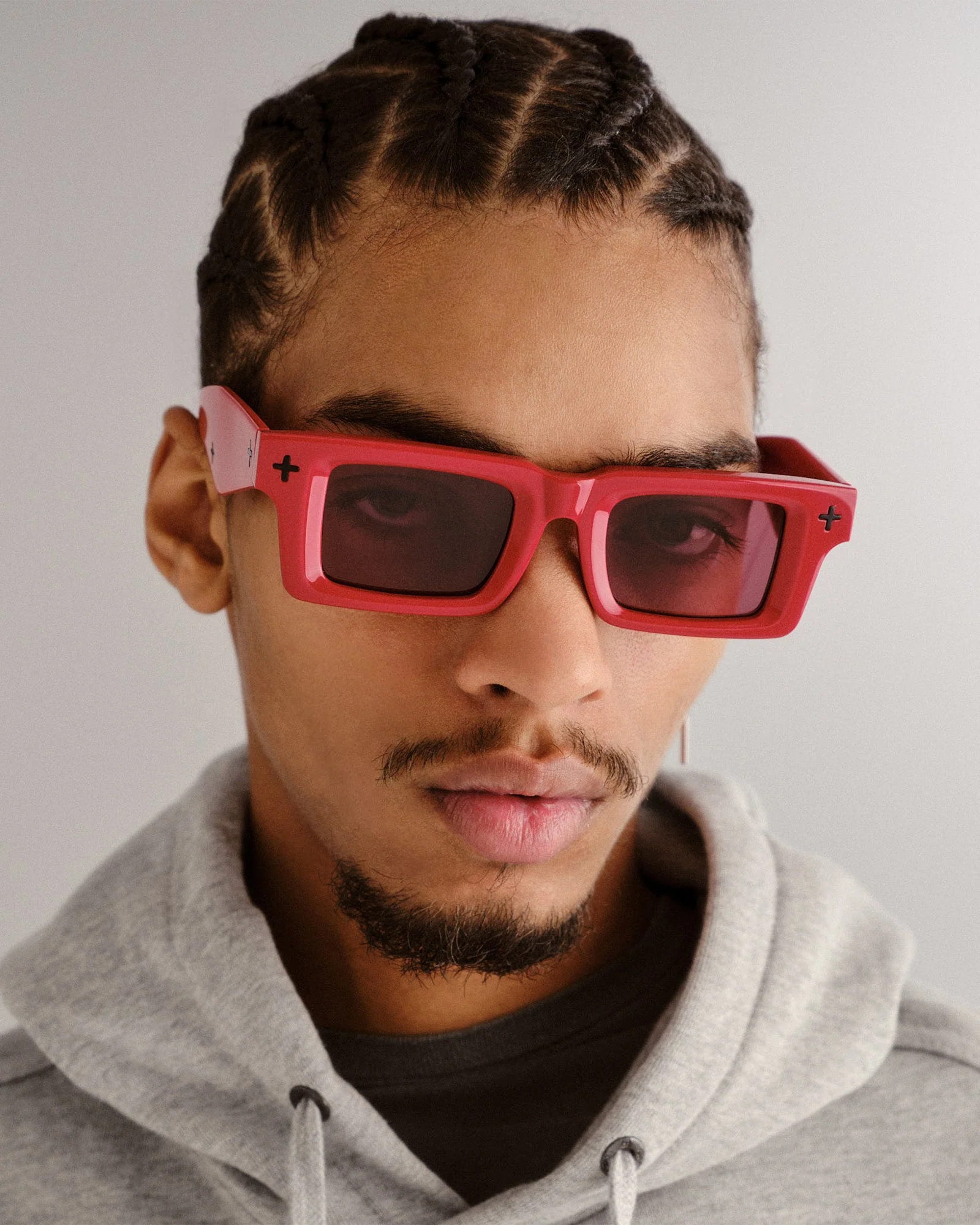 SMITHS SUNGLASSES RED BLACK - Image 4