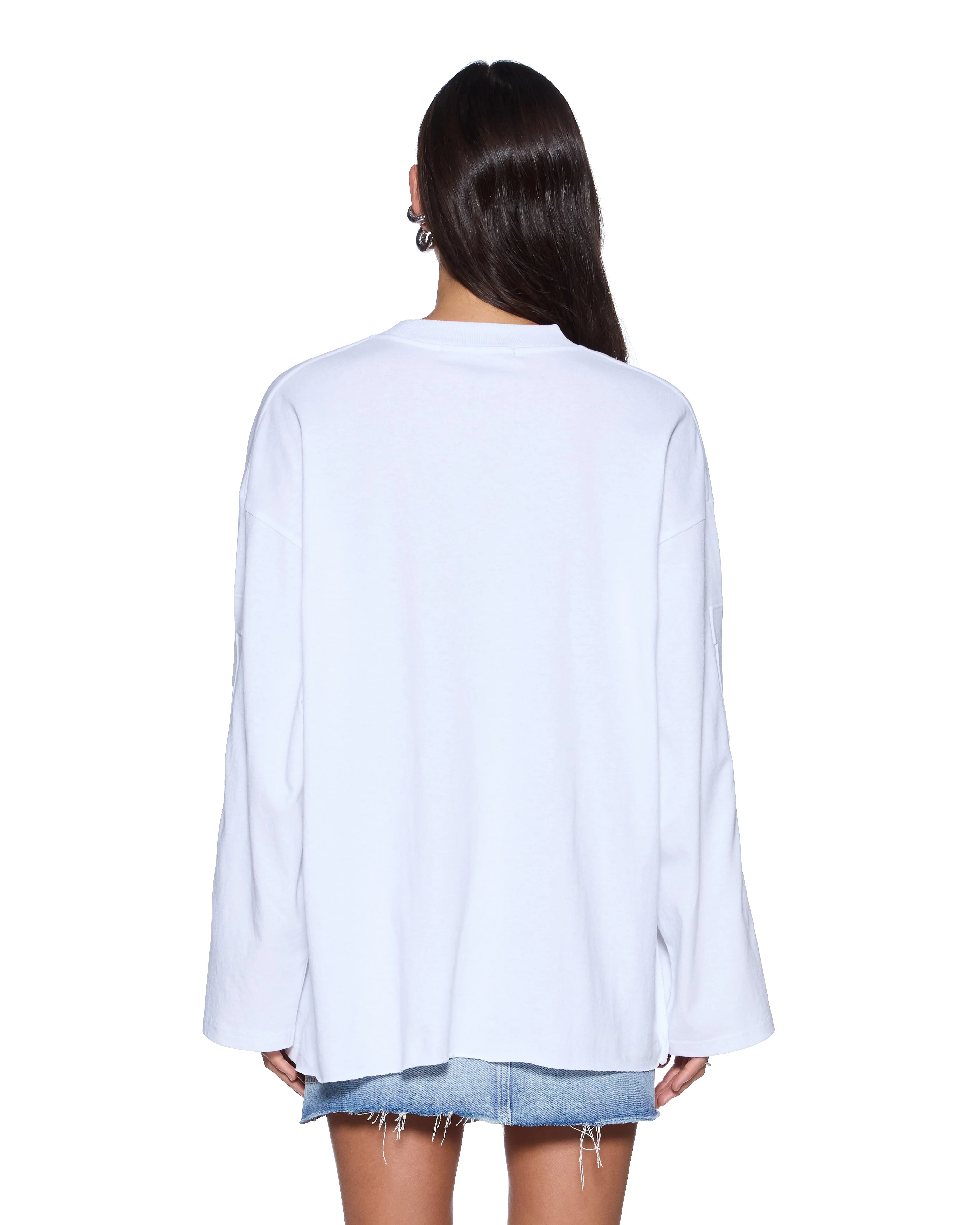 SOTT ALTAR BOYFRIEND LS TEE WHITE - Image 3
