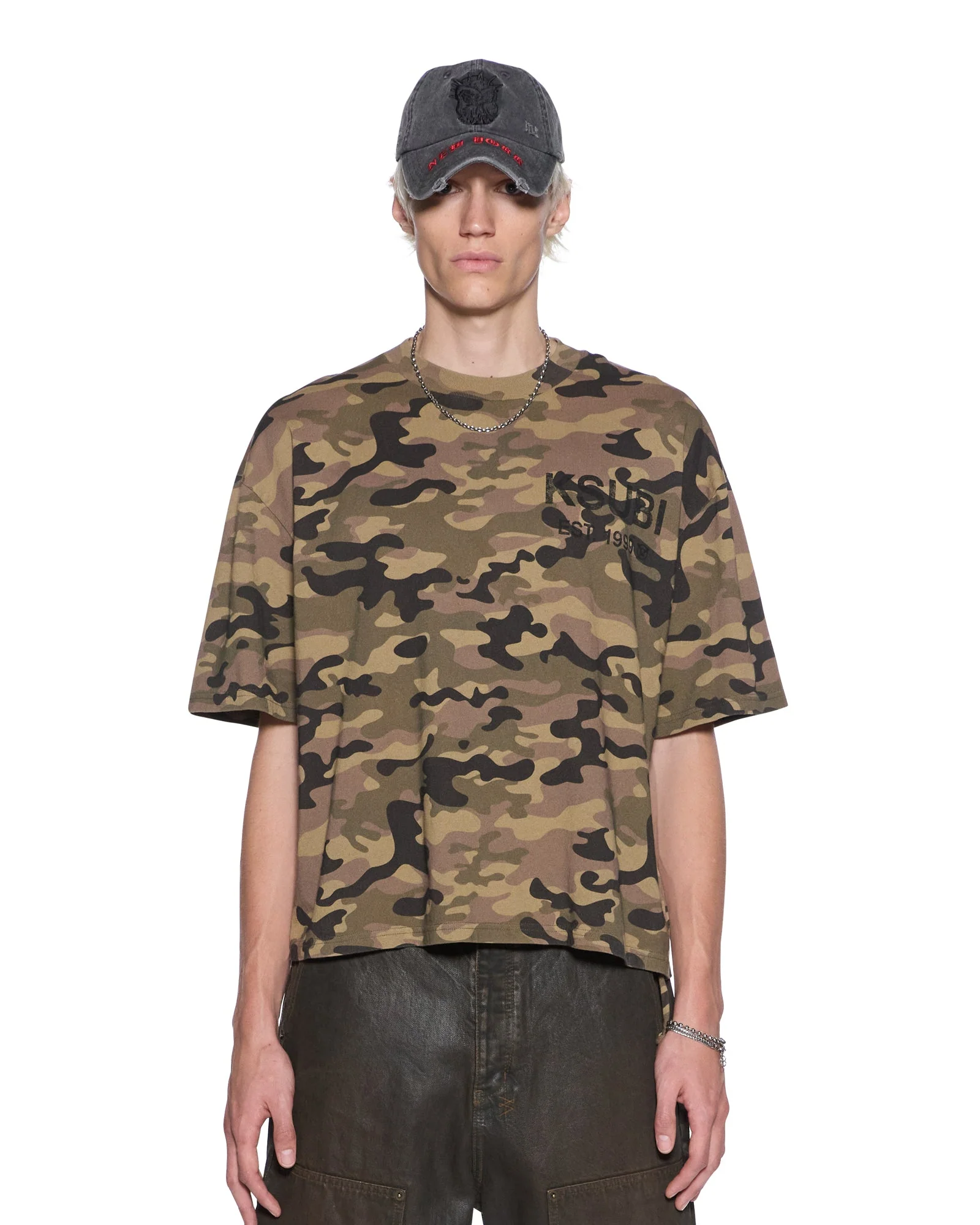 STATE HALEN SS TEE CAMO