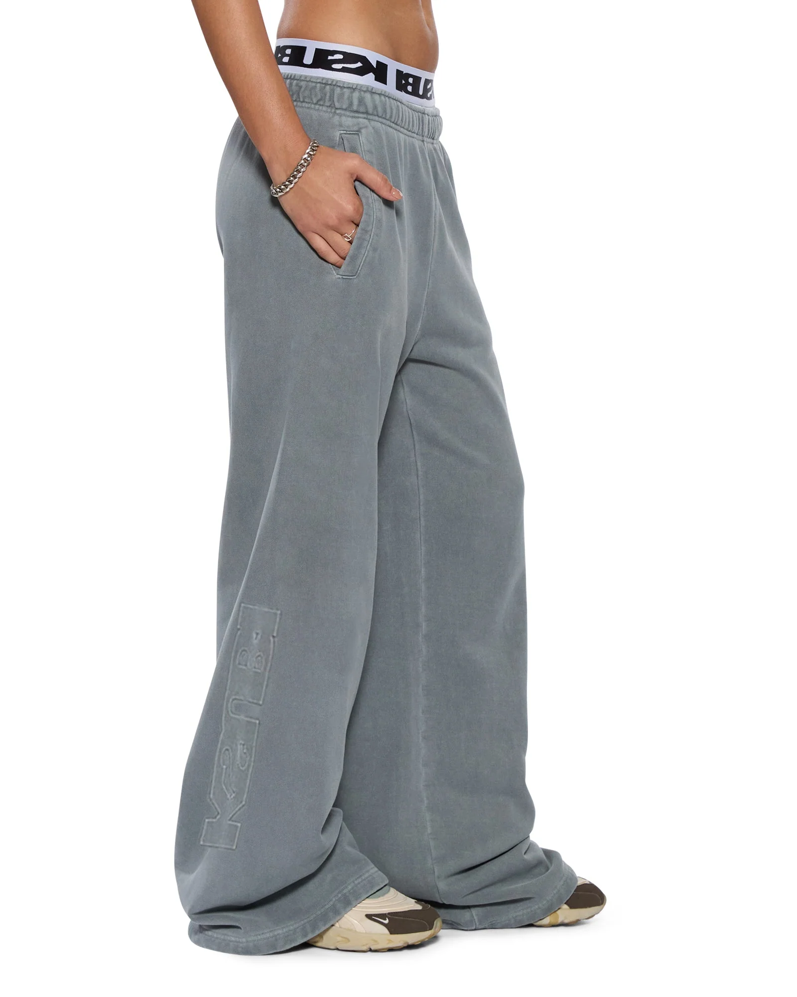 SOTT ORIGIN TRAK PANT NIGHTOWL GREY - Image 4