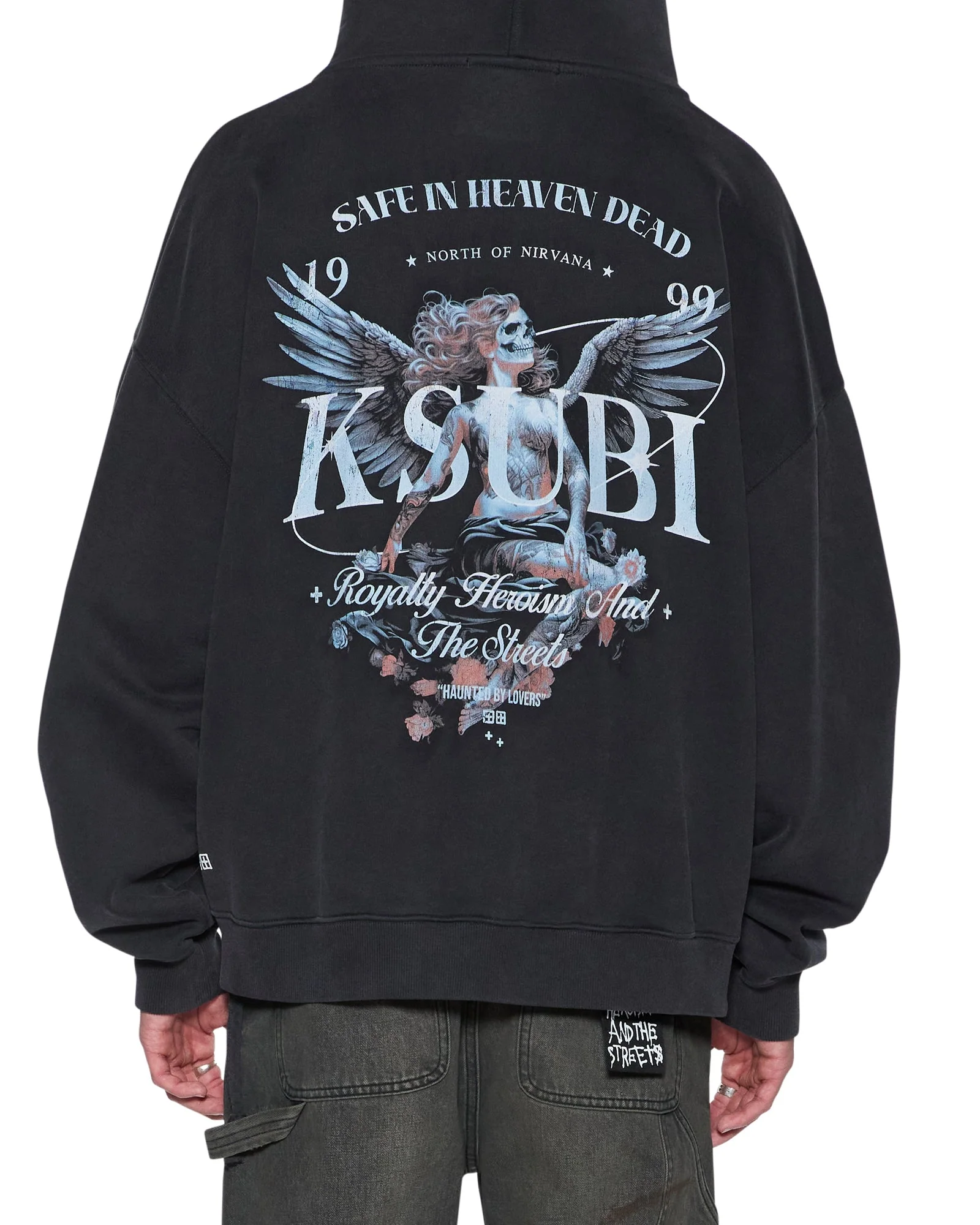SPIRIT EKCESS HOODIE ACID BLACK - Image 4