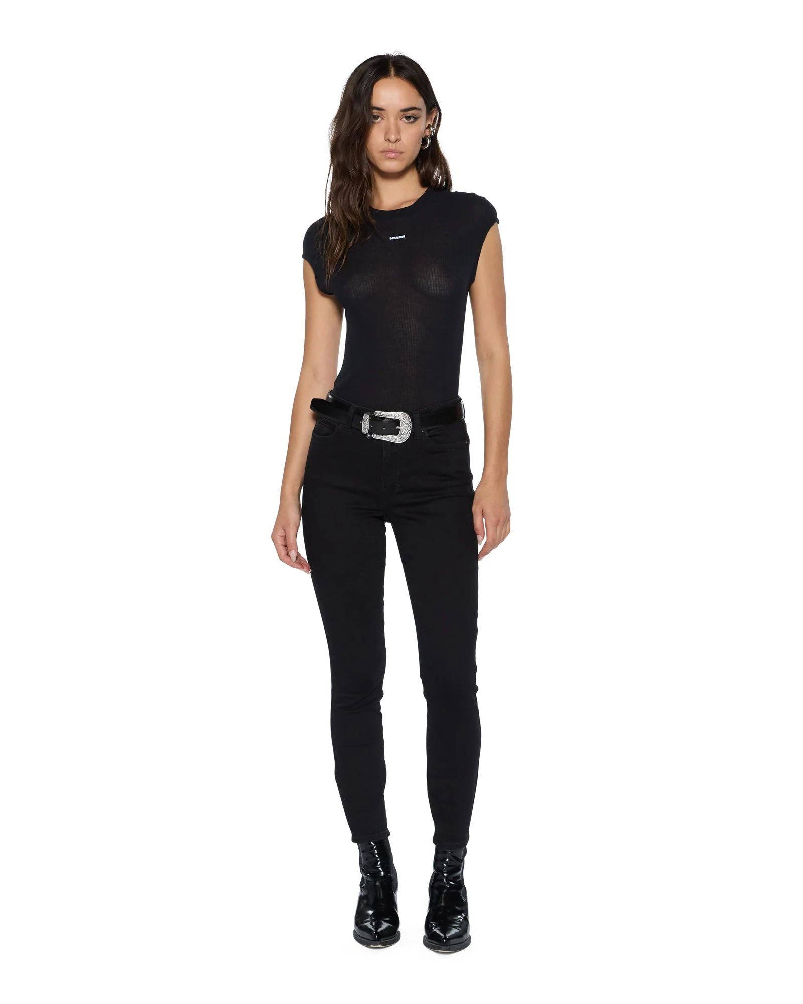 STAPLE SS TEE BLACK SHEER - Image 2