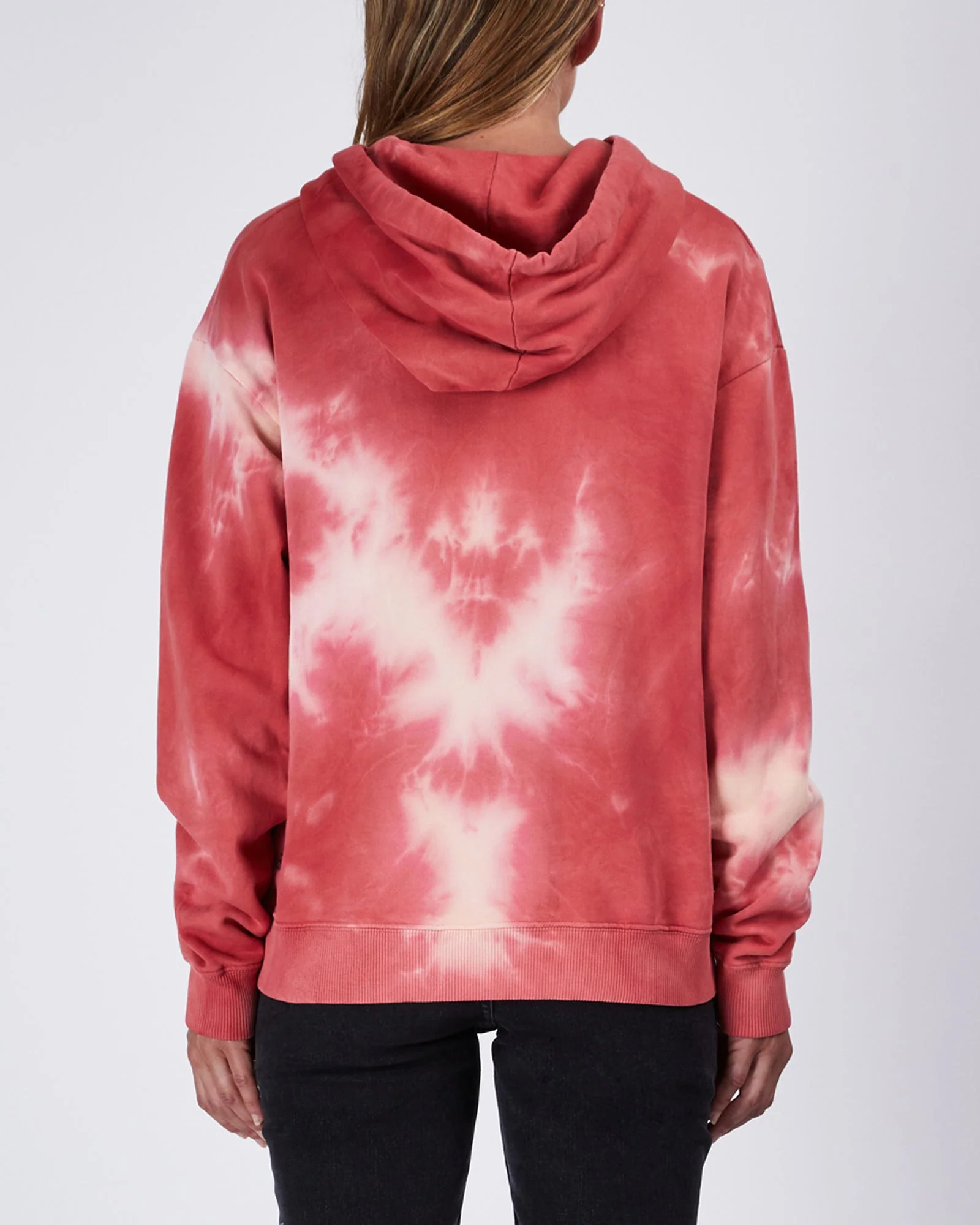 SUPER NATURE HOODIE RED DYE - Image 2