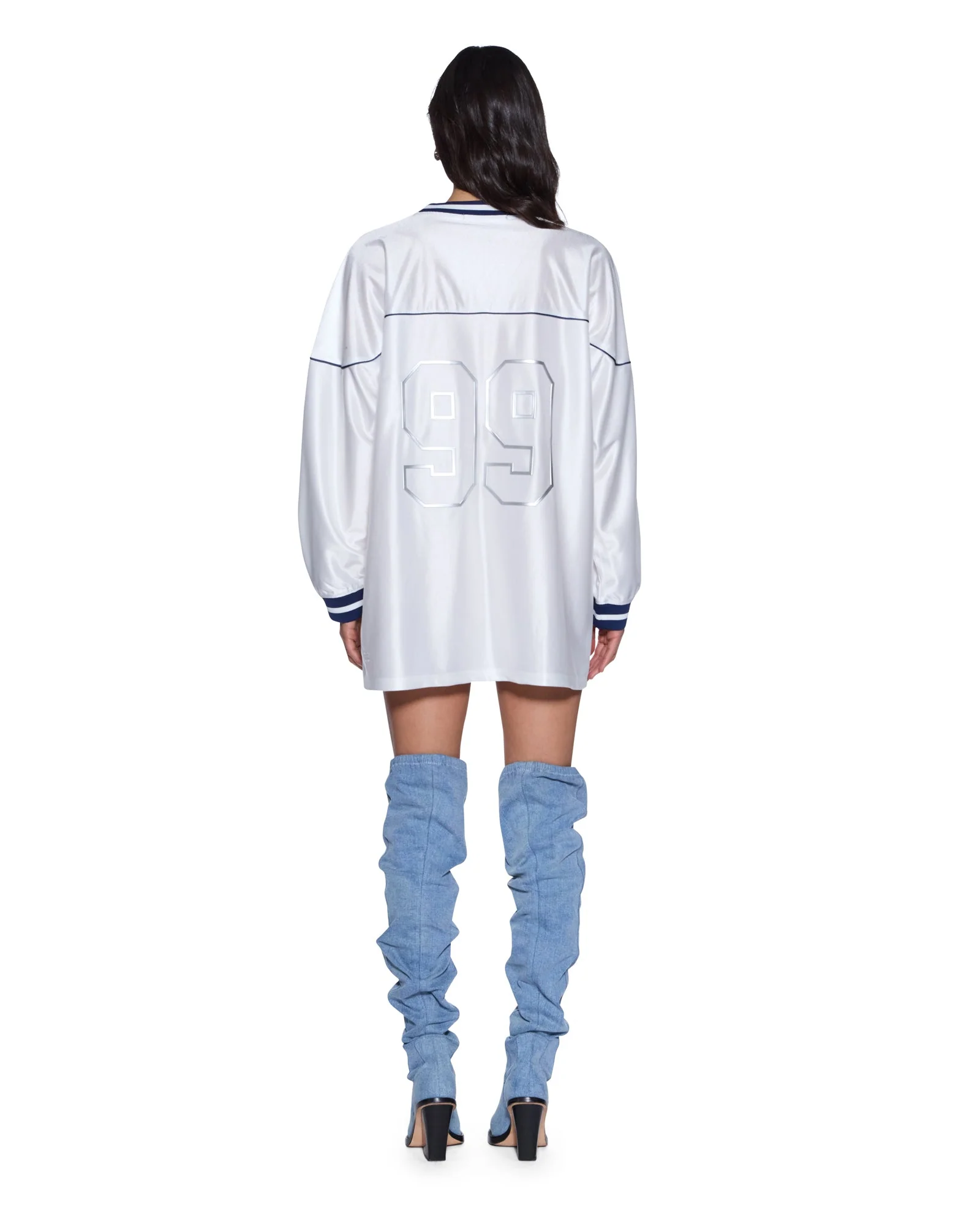 TEAMSTER LS DRESS VINTAGE WHITE - Image 5