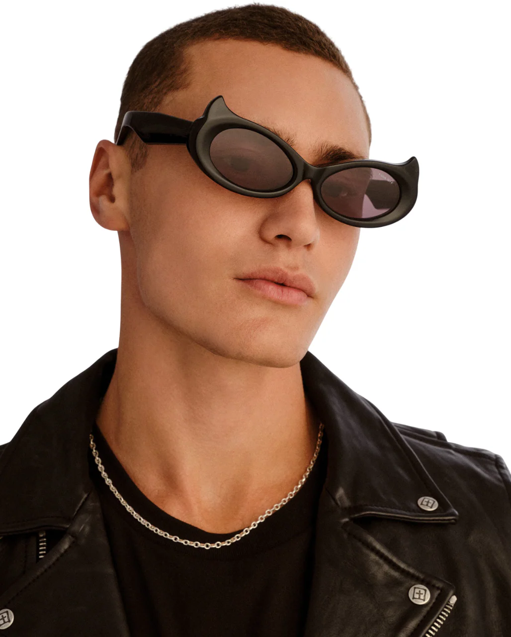 THE KITTY SUNGLASSES BLACK - Image 4