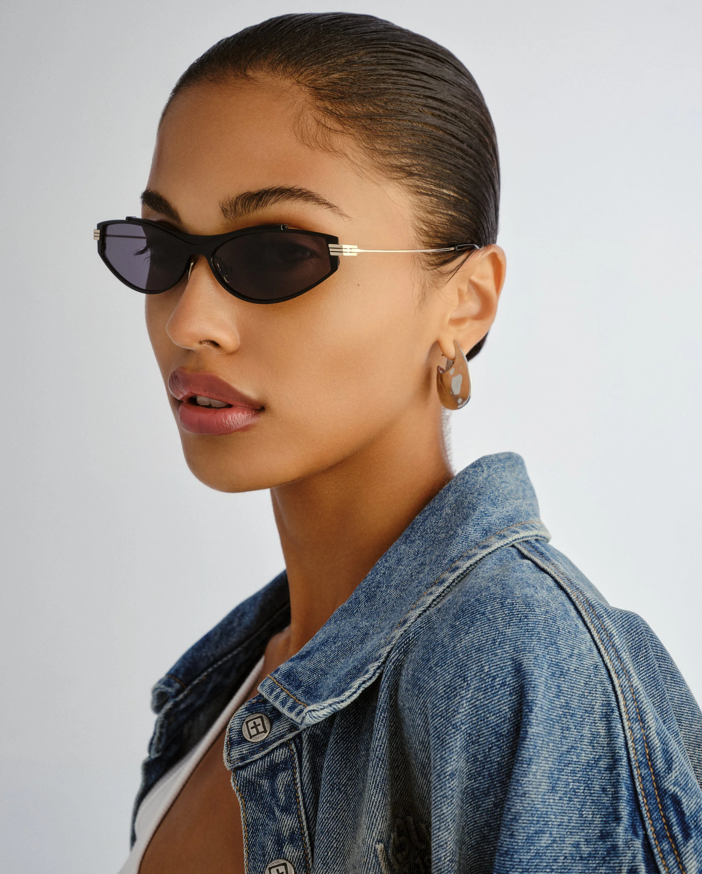 THE KSPEED KATZ SUNGLASSES BLACK GOLD - Image 4