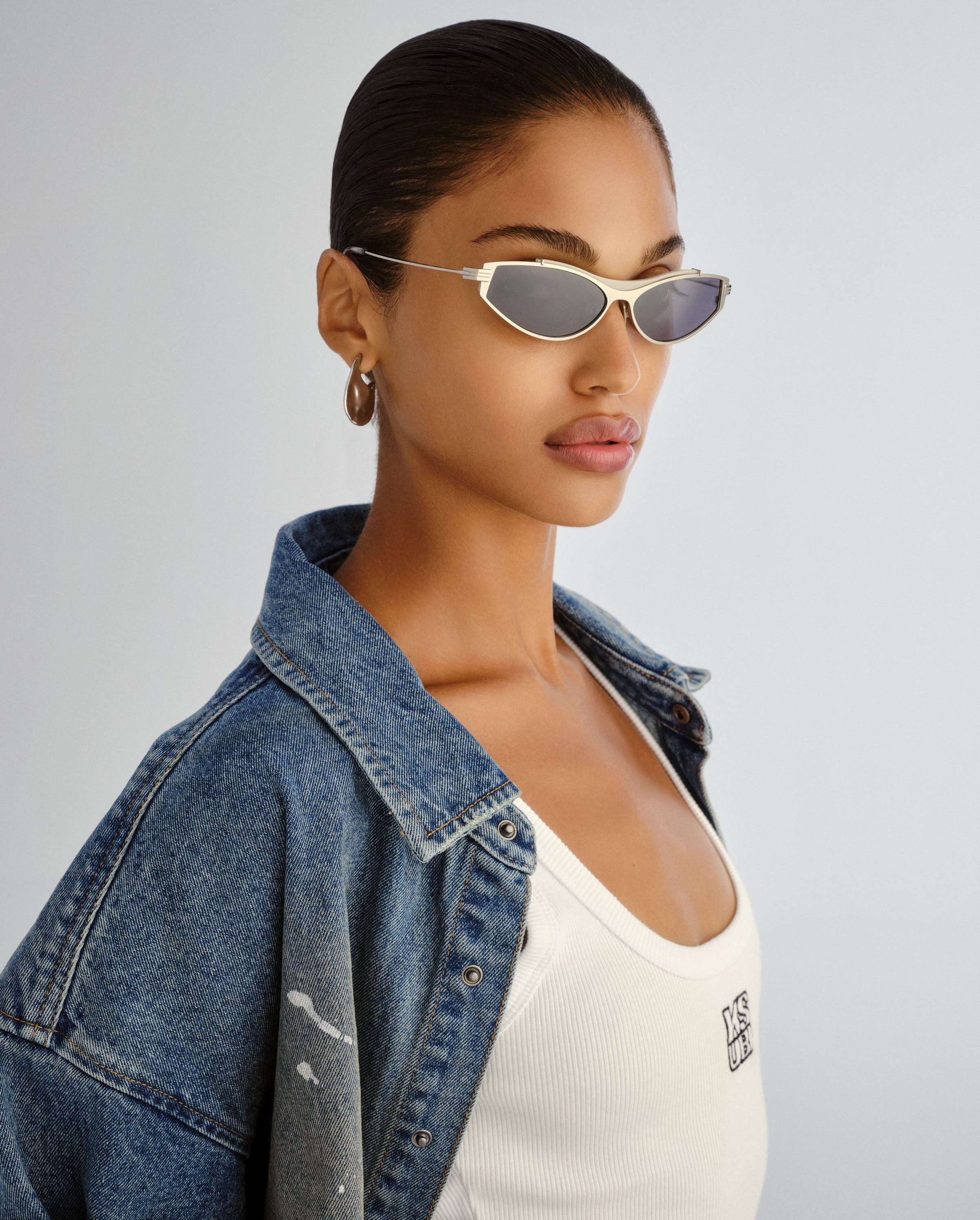 THE KSPEED KATZ SUNGLASSES SILVER - Image 3