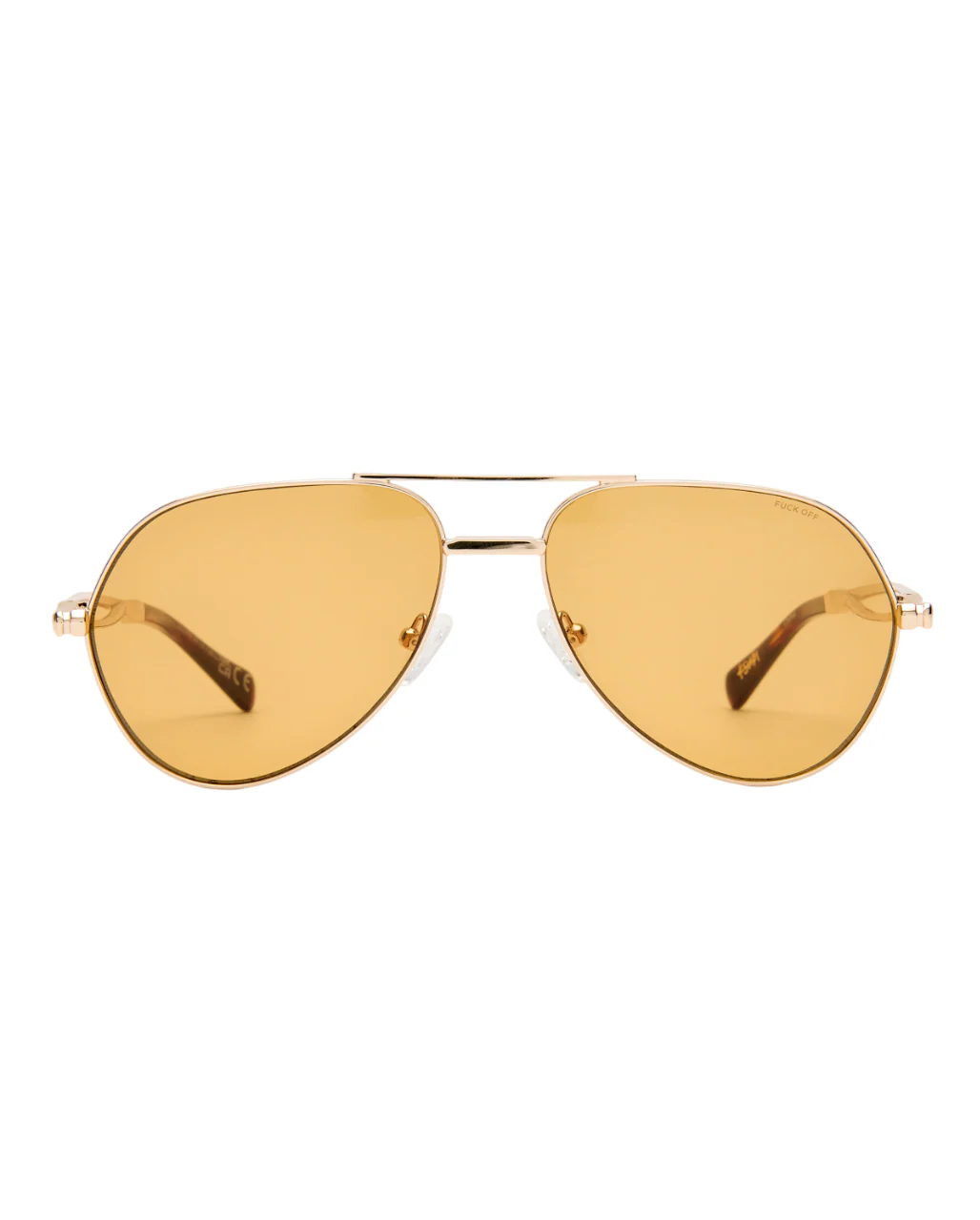 THE MONTANA SUNGLASSES GOLD AMBER - Image 3