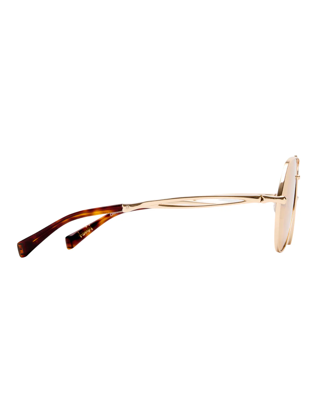 THE MONTANA SUNGLASSES GOLD AMBER - Image 7