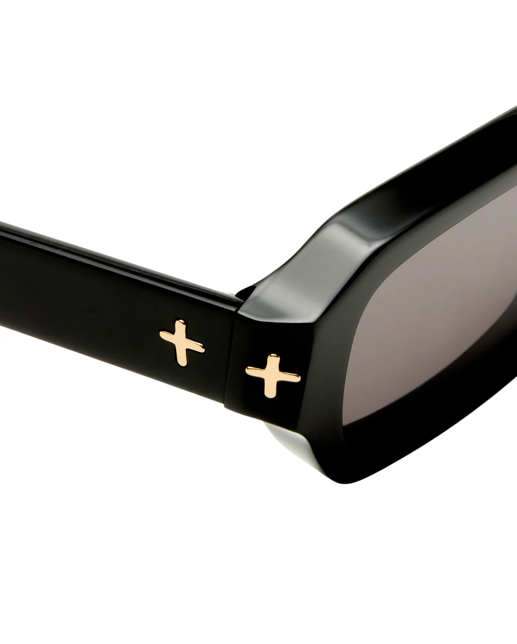 THE SEVEN SEVENS SUNGLASSES BLACK GOLD - Image 7