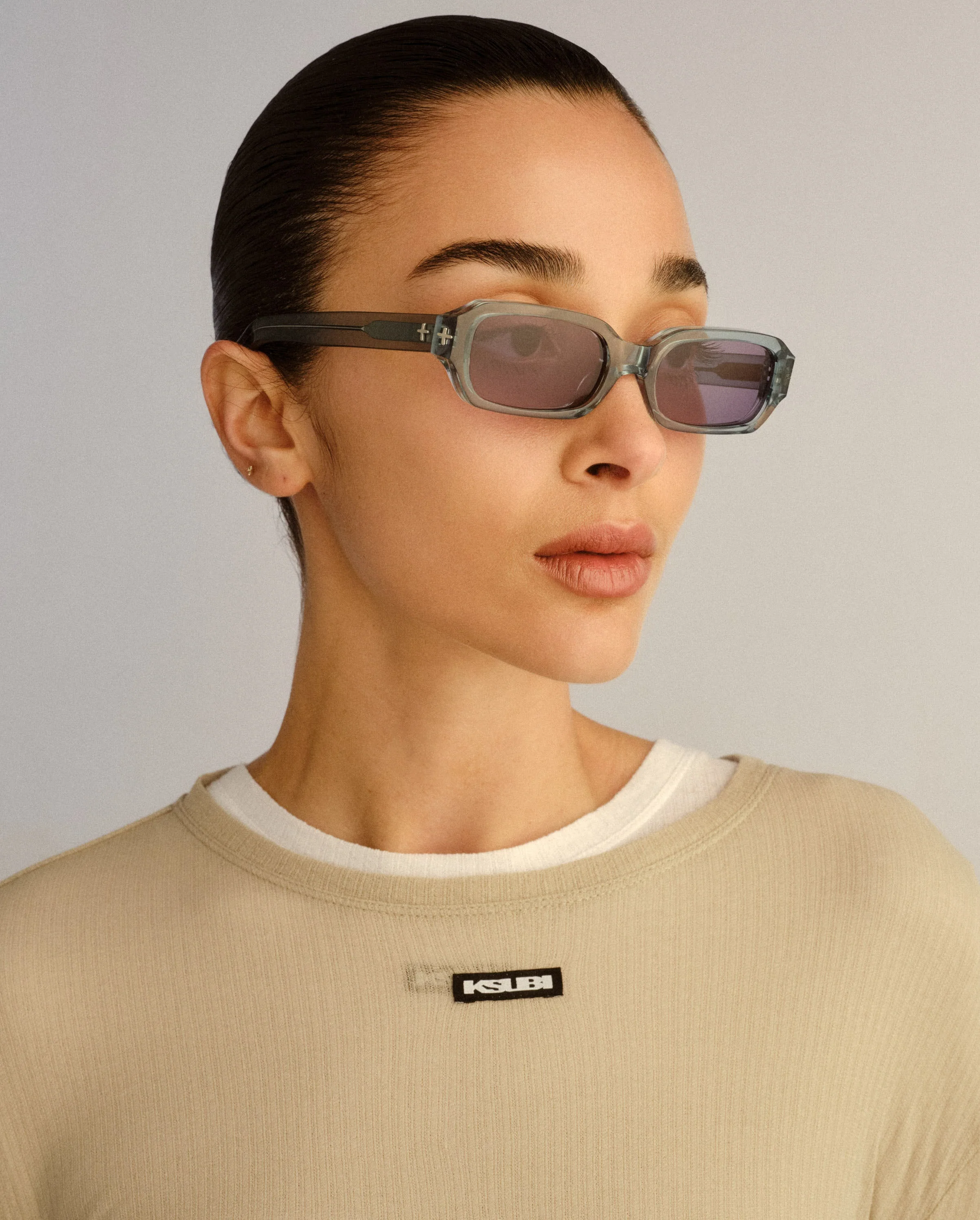 THE SEVEN SEVENS SUNGLASSES KRYSTAL DENIM - Image 5