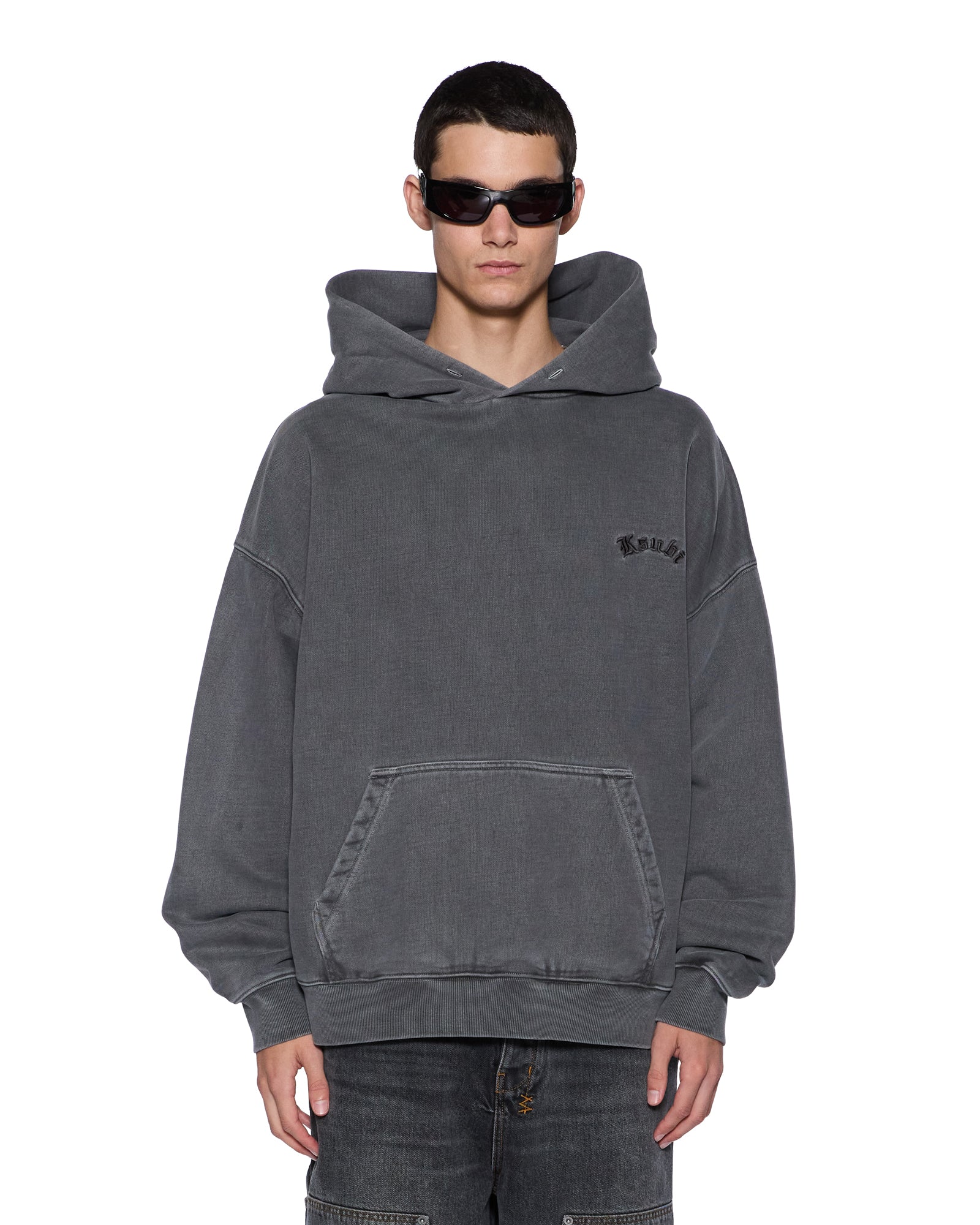 THORNED EKCESS HOODIE CHARCOAL - Image 2
