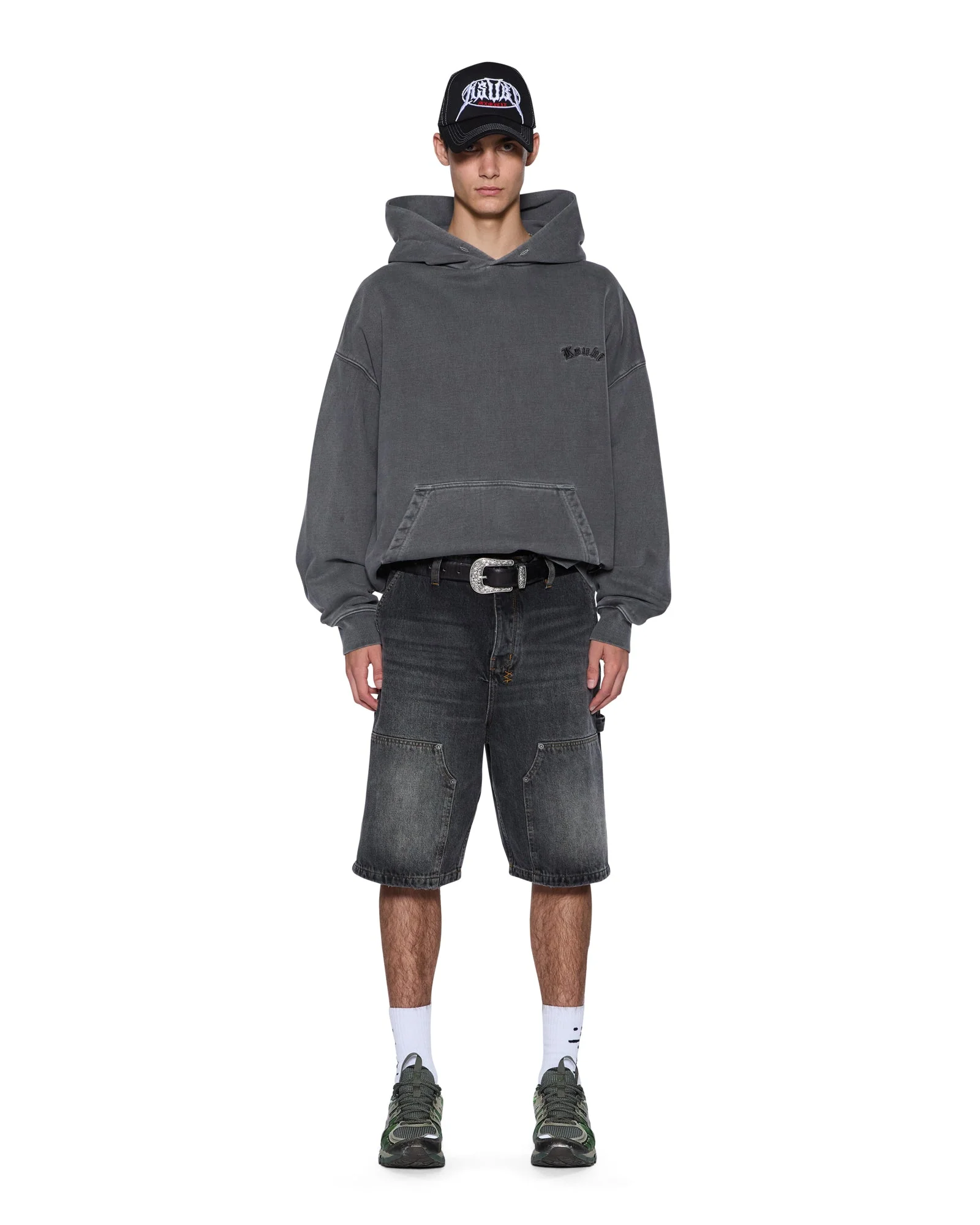 THORNED EKCESS HOODIE CHARCOAL - Image 4