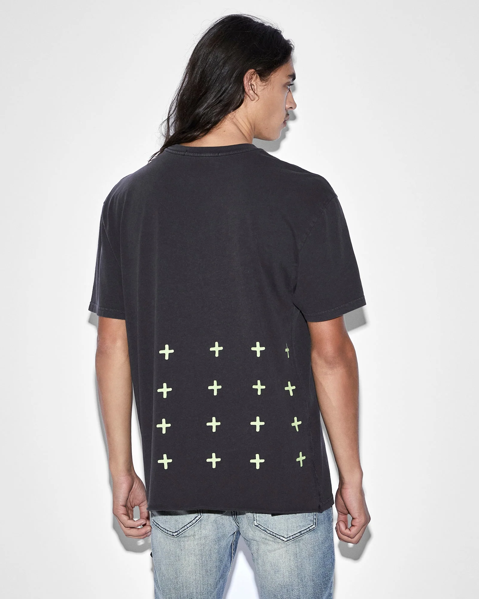 TICKET BIGGIE SS TEE FADED BLACK - Image 2