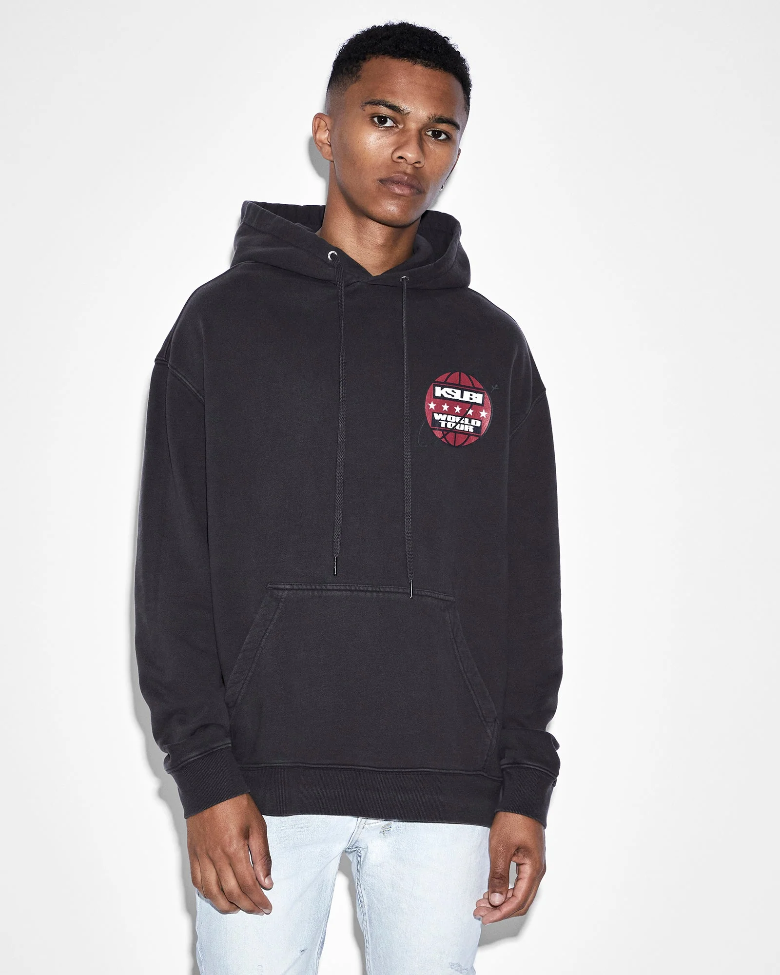 TOUR BIGGIE HOODIE FADED BLACK