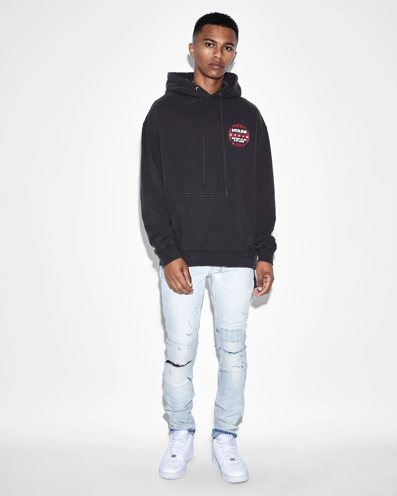 TOUR BIGGIE HOODIE FADED BLACK - Image 3