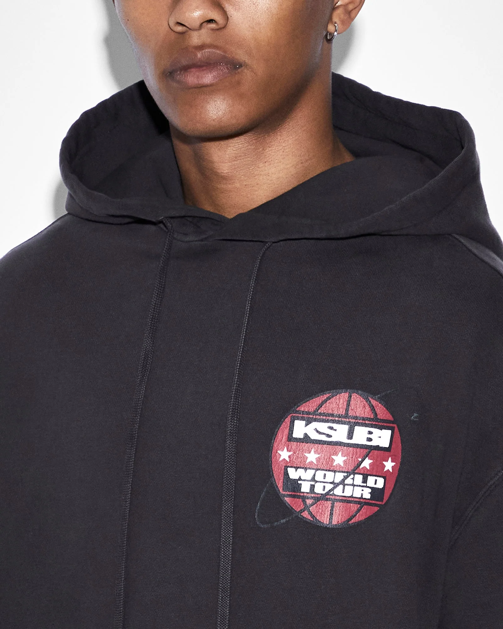 TOUR BIGGIE HOODIE FADED BLACK - Image 6