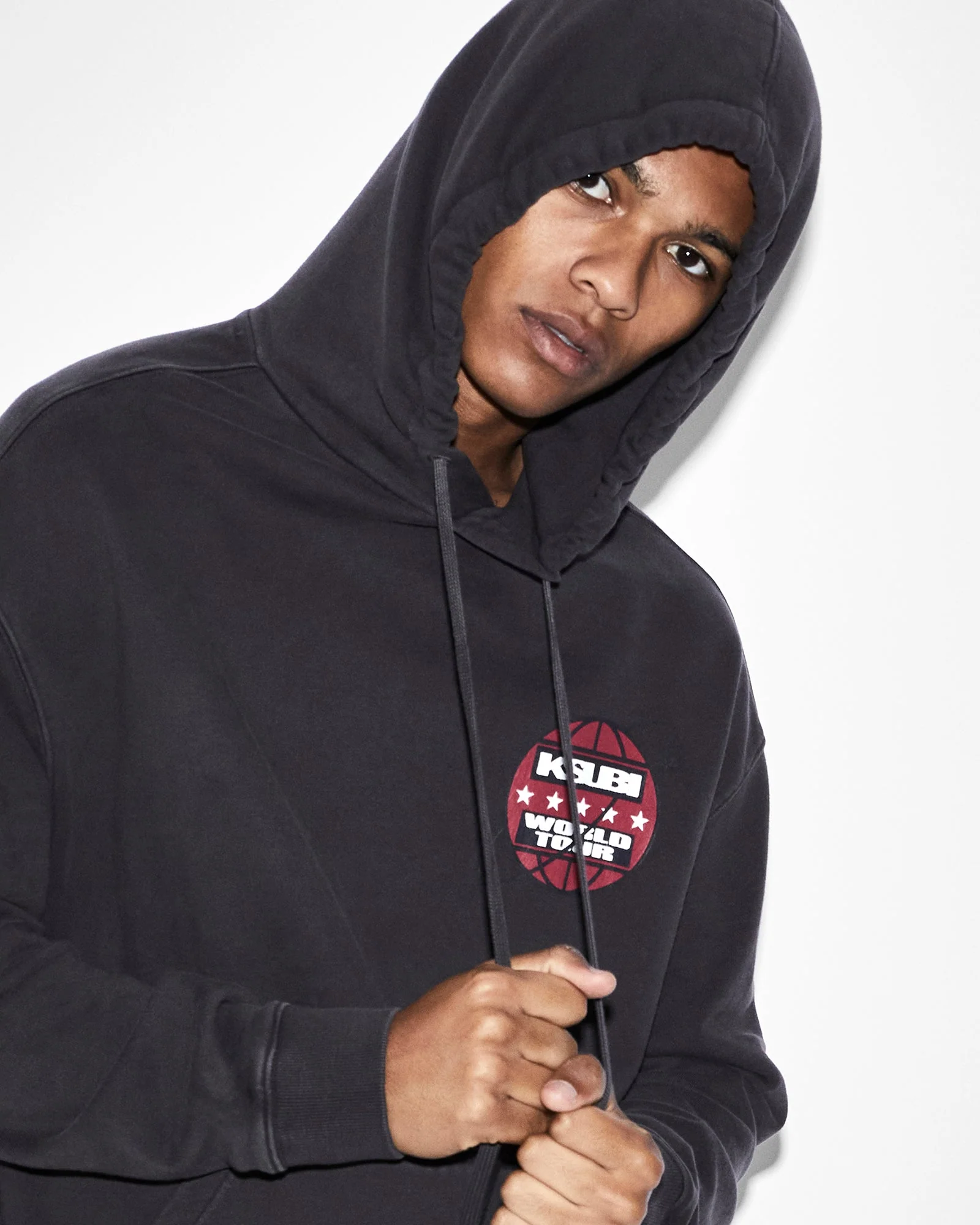 TOUR BIGGIE HOODIE FADED BLACK - Image 8